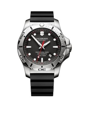 Victorinox Swiss Army, Inc Men's I.N.O.X. Professional Diver Black Dial Watch -  54001182417331