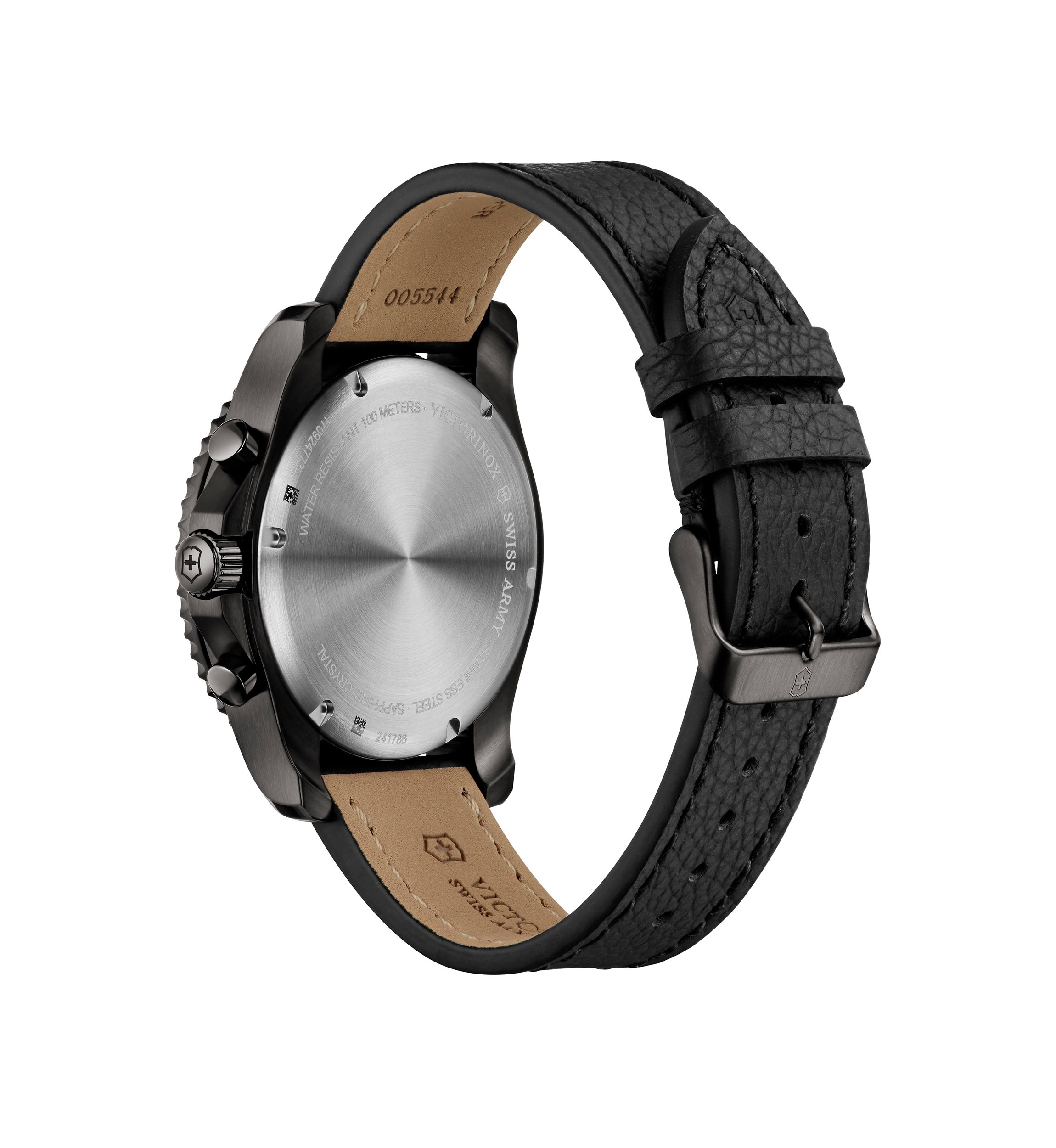 Mens Maverick Chronograph Black Edition Watch