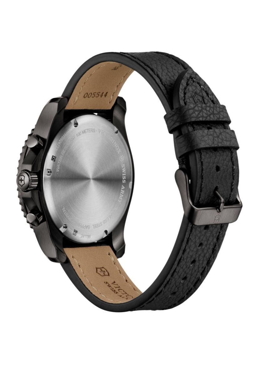 Mens Maverick Chronograph Black Edition Watch