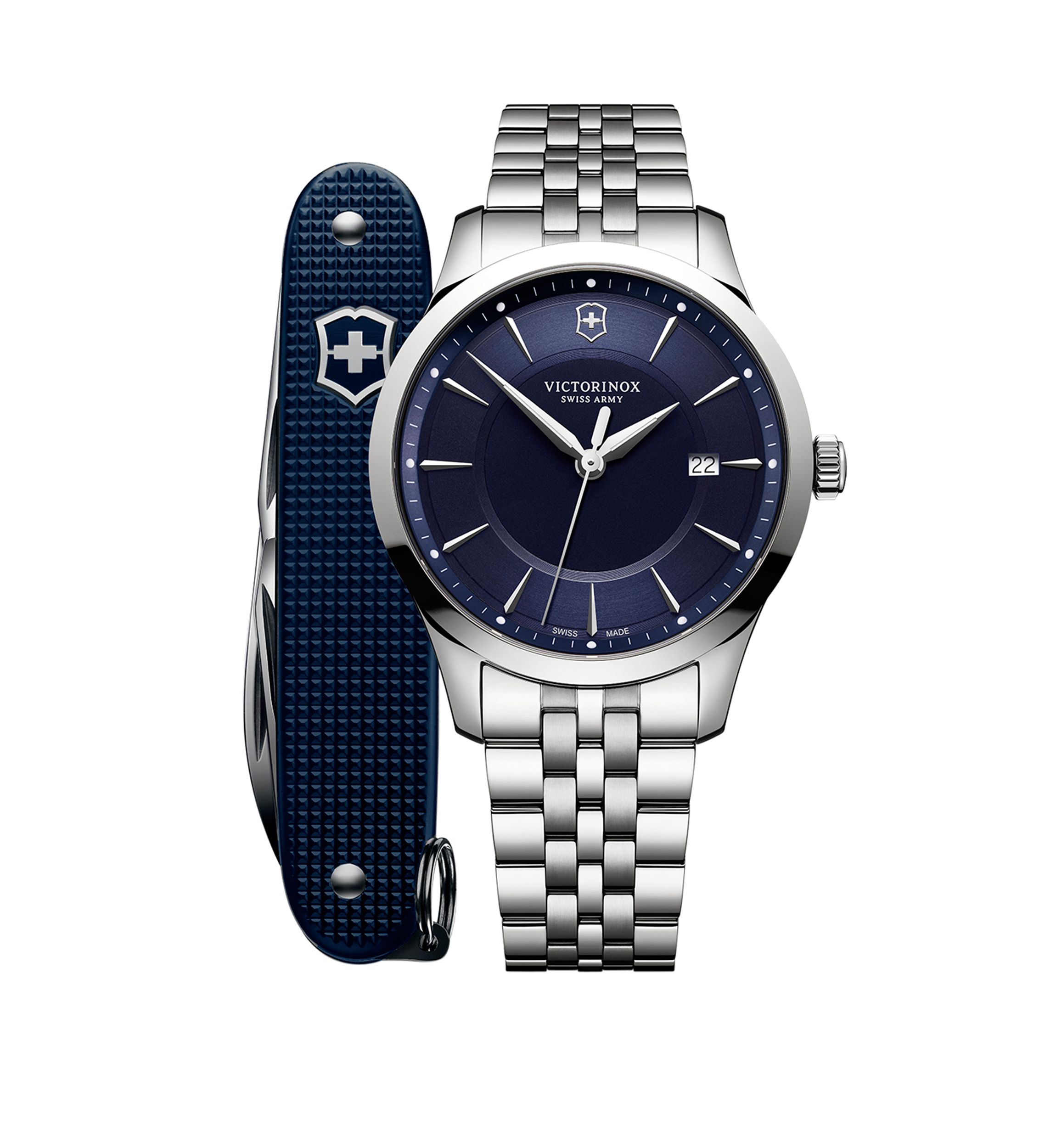 Mens Stainless Steel Alliance Bracelet Watch
