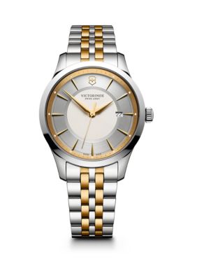 Alliance Two-Tone Stainless Steel Bracelet Watch