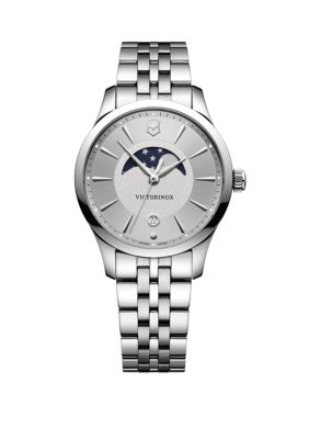 Victorinox Swiss Army, Inc Moon Dial Stainless Steel Watch