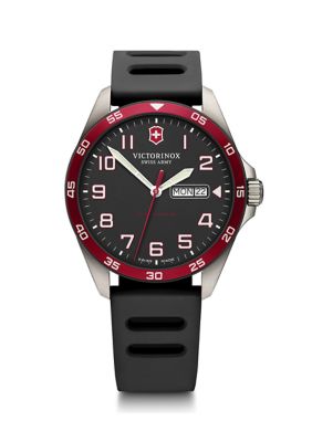 Victorinox red outlet watch