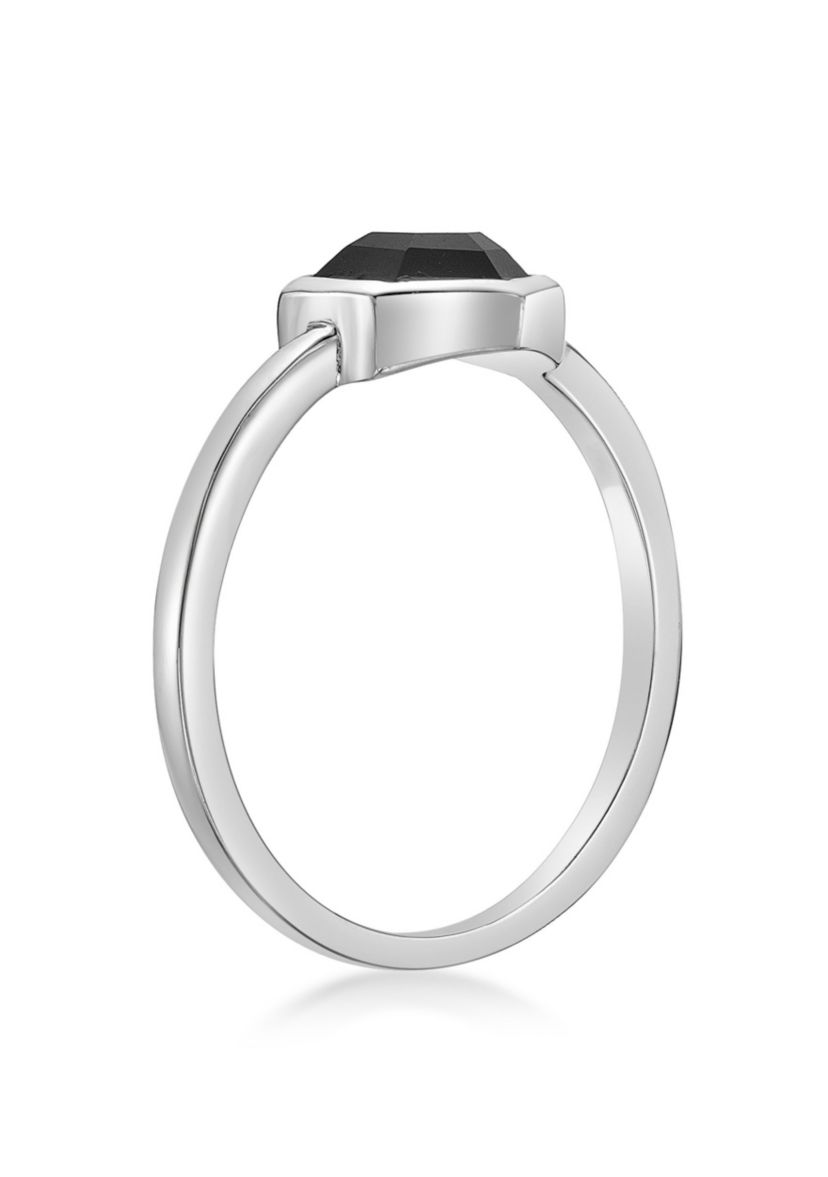 2 ct. t.w. Black Onyx Ring in Sterling Silver