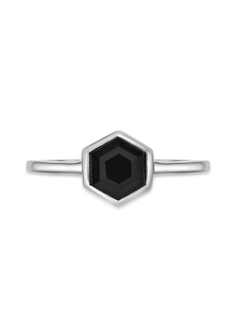 2 ct. t.w. Black Onyx Ring in Sterling Silver