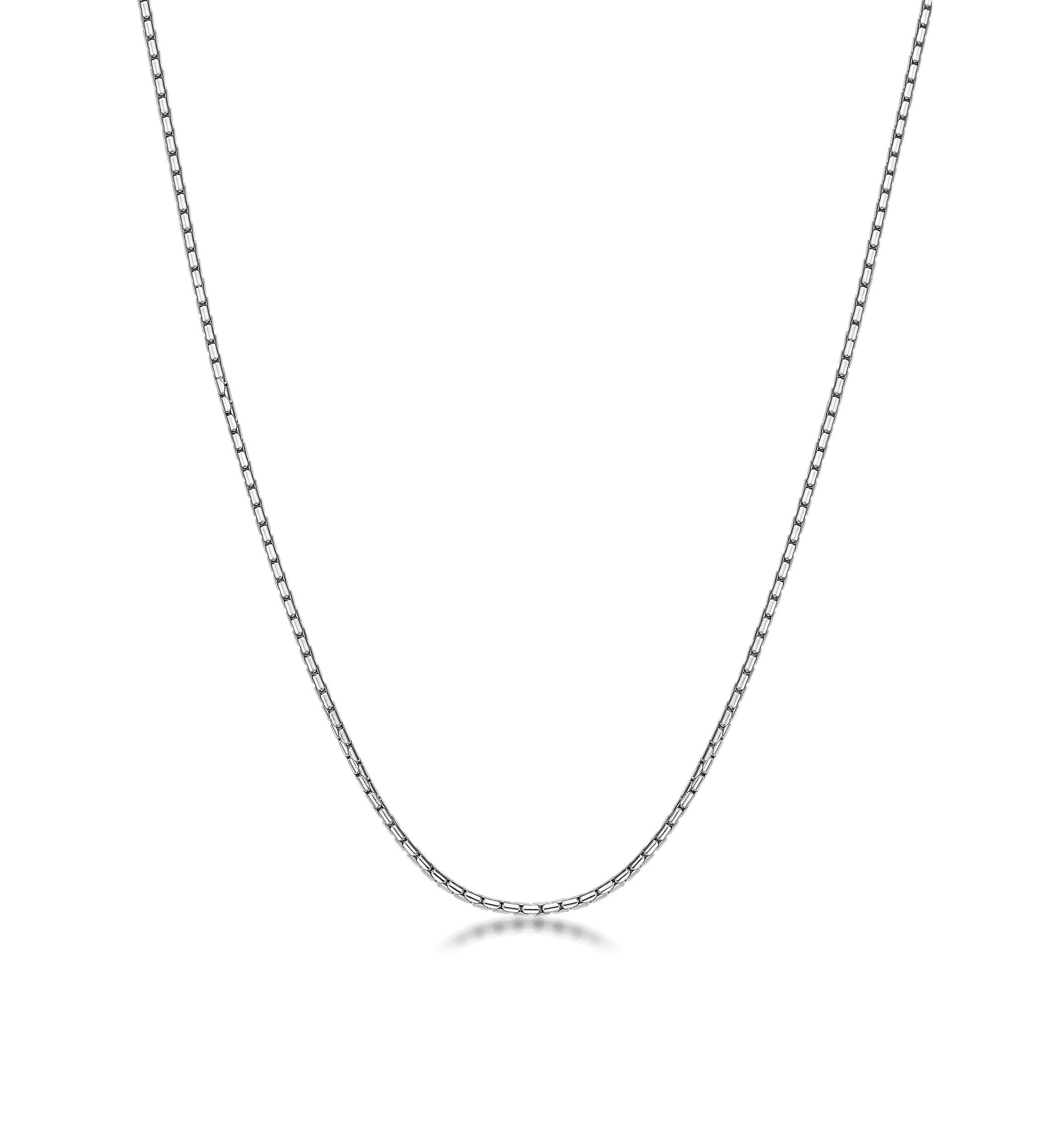 Stainless Steel 2.5MM Snake Chain Necklace, 30" Length