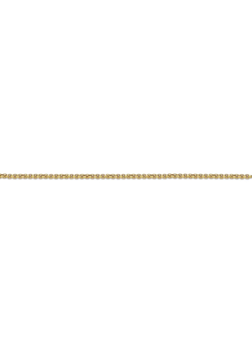 Stainless Steel 2MM Round Box Chain Necklace with Goldtone Ion Plating, 20" Length