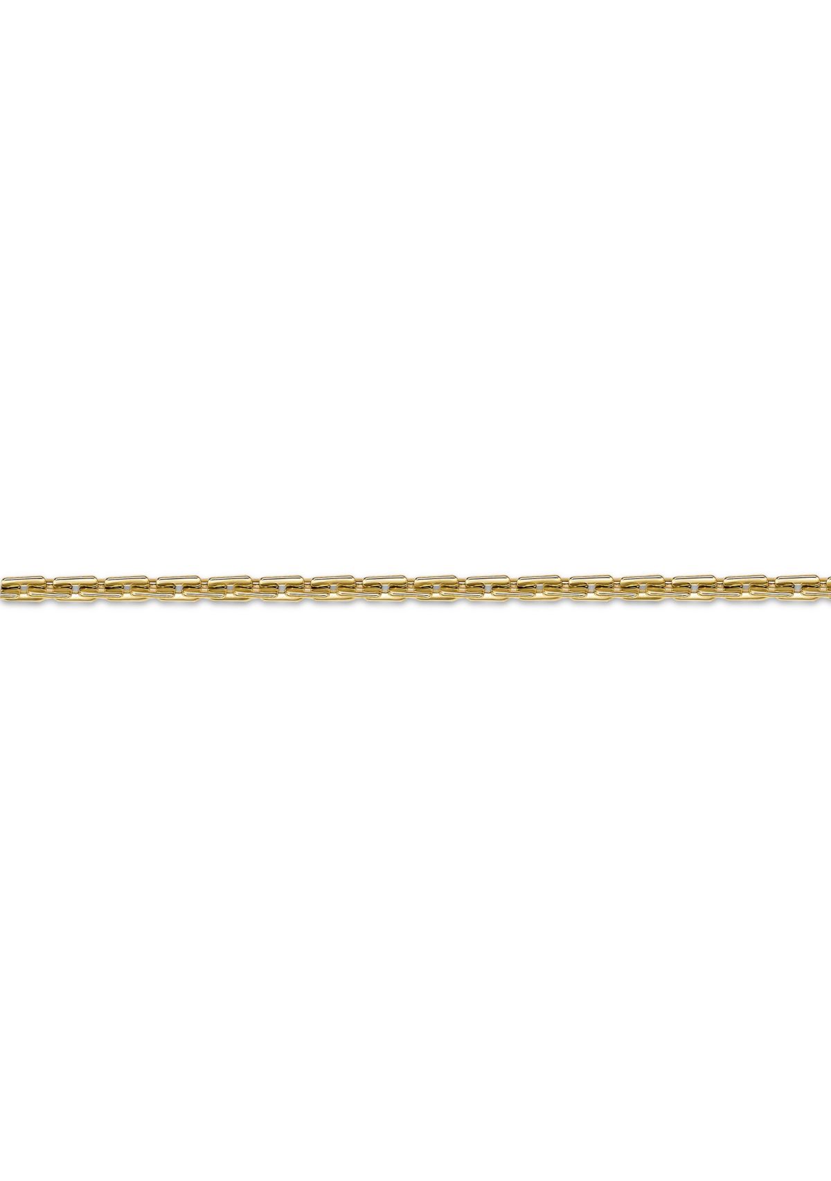 Stainless Steel 4.5MM Link Chain Necklace with Goldtone Ion Plating, 18" Length