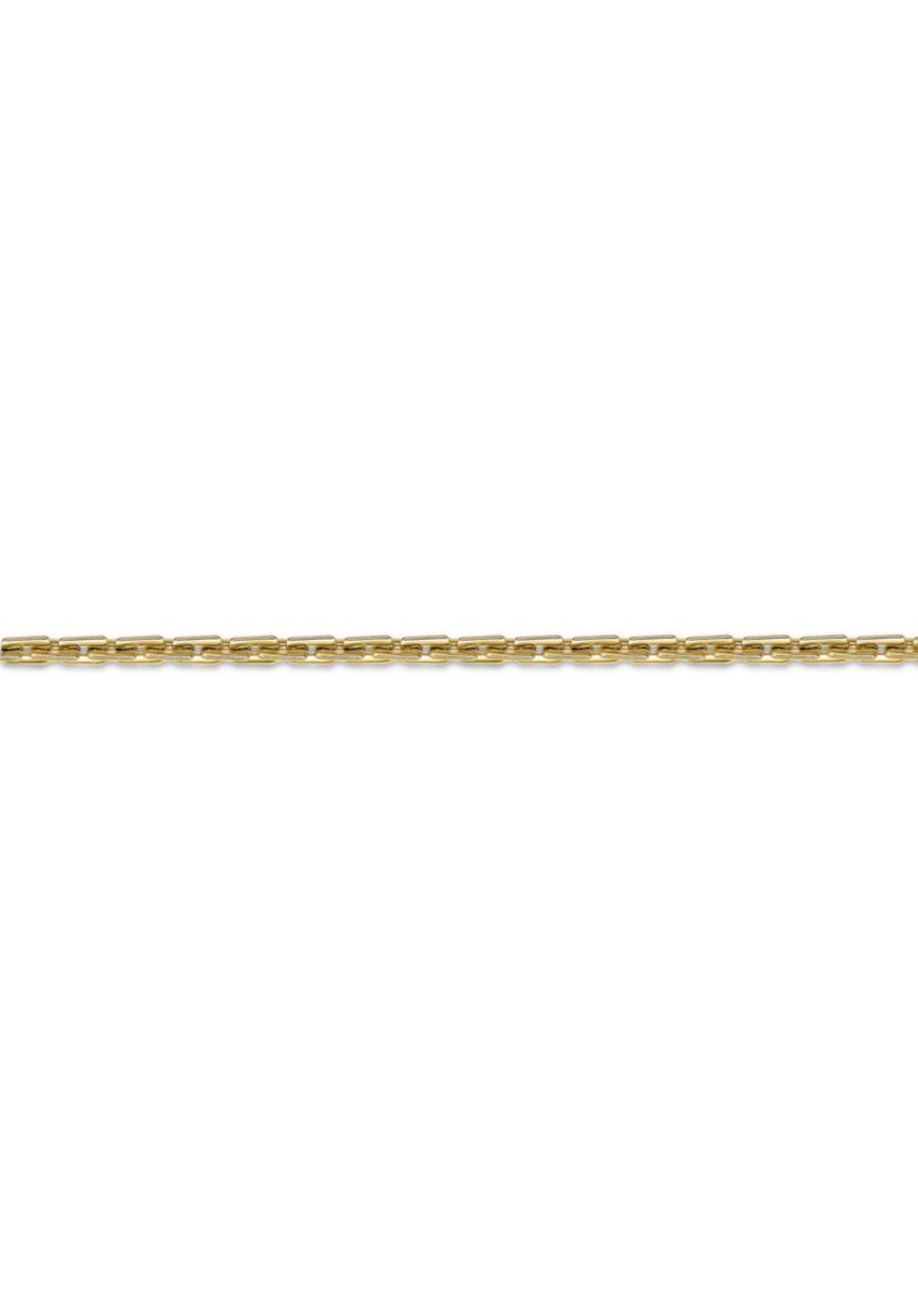 Stainless Steel 4.5MM Link Chain Necklace with Goldtone Ion Plating, 18" Length