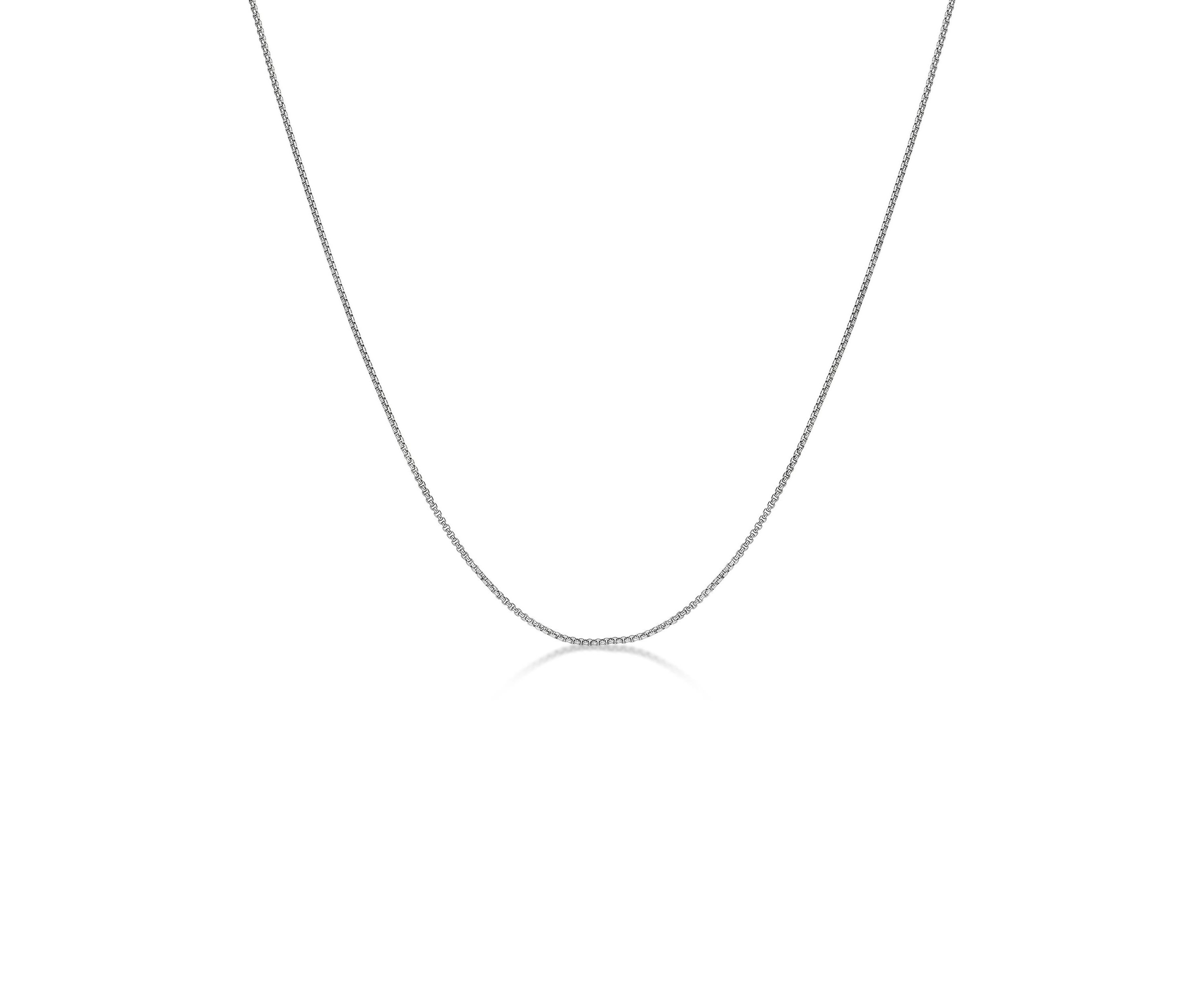 Stainless Steel 2mm Box Chain Necklace
