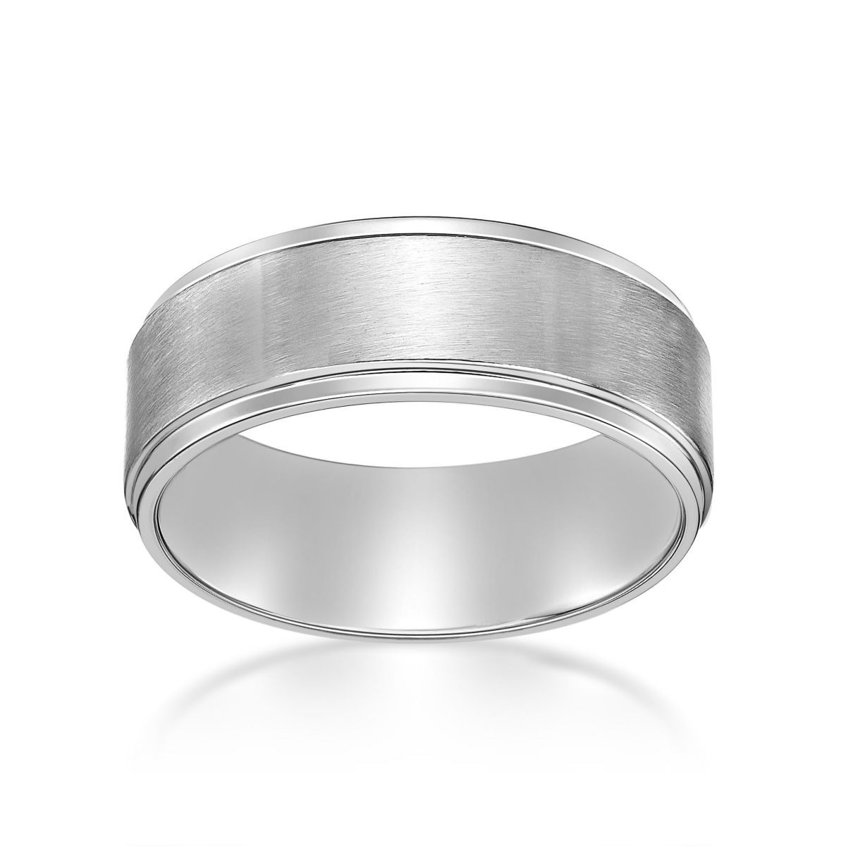 Stainless Steel Flat Edge Ring - 8MM