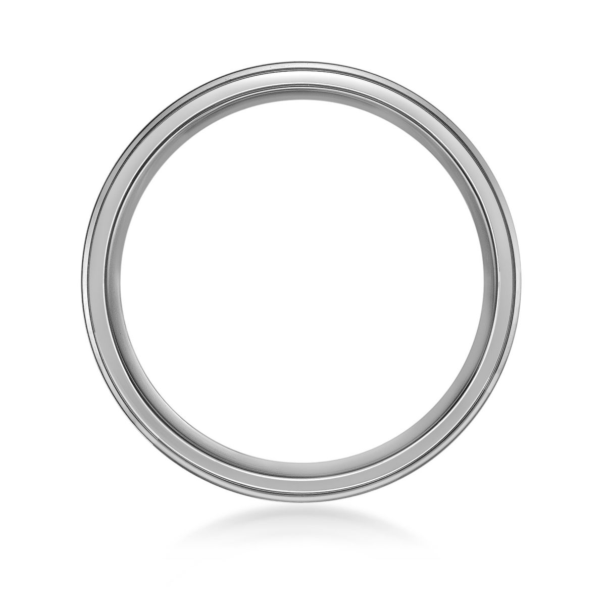 Stainless Steel Flat Edge Ring - 8MM