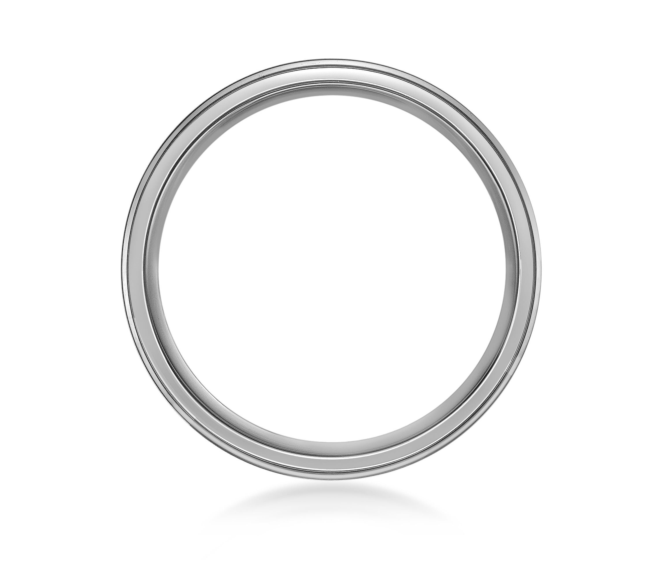Stainless Steel Flat Edge Ring - 8MM