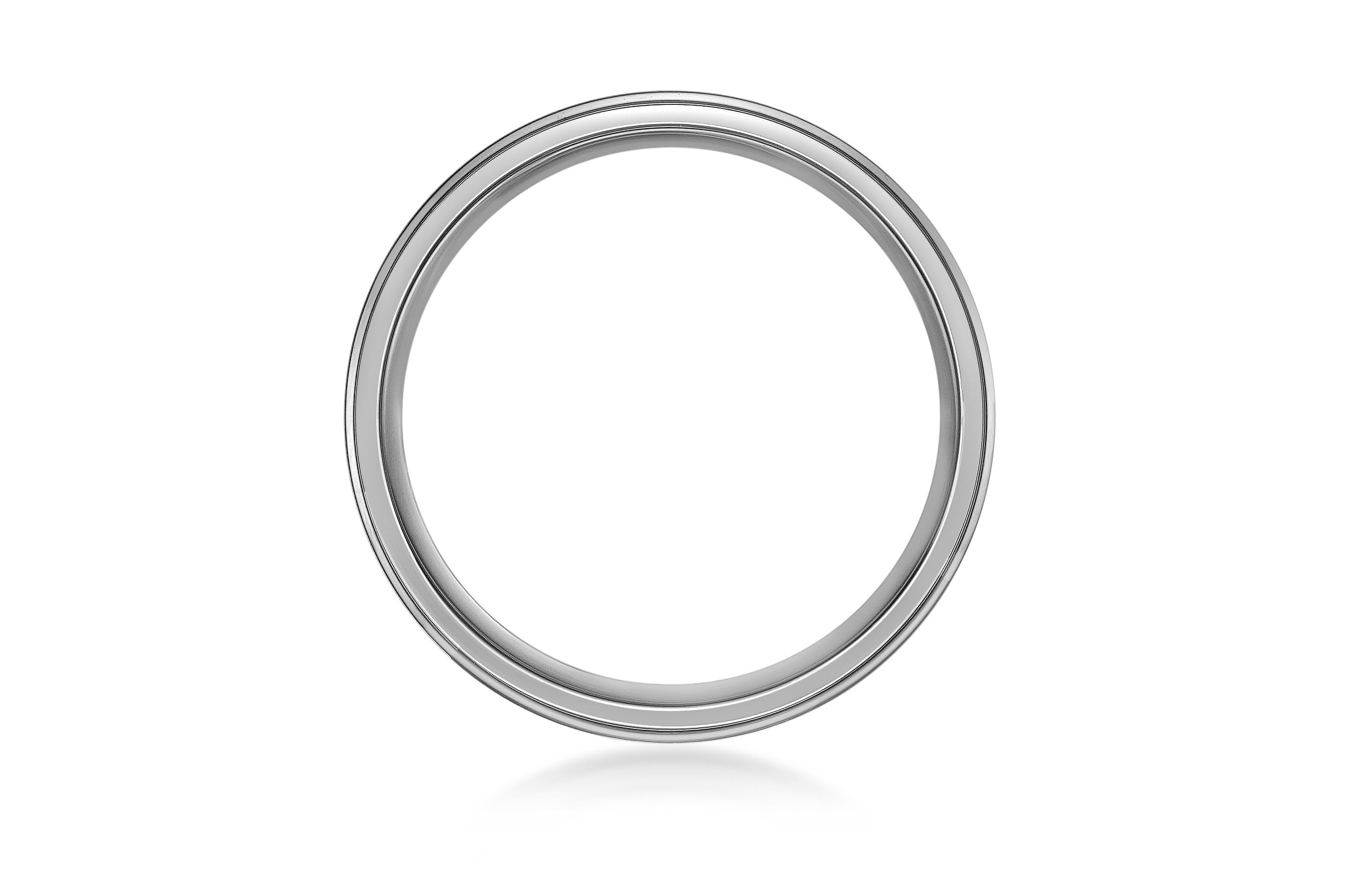 Stainless Steel Flat Edge Ring - 8MM