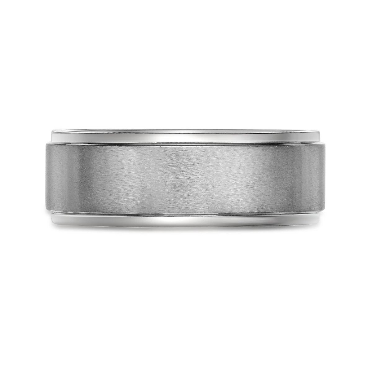 Stainless Steel Flat Edge Ring - 8MM