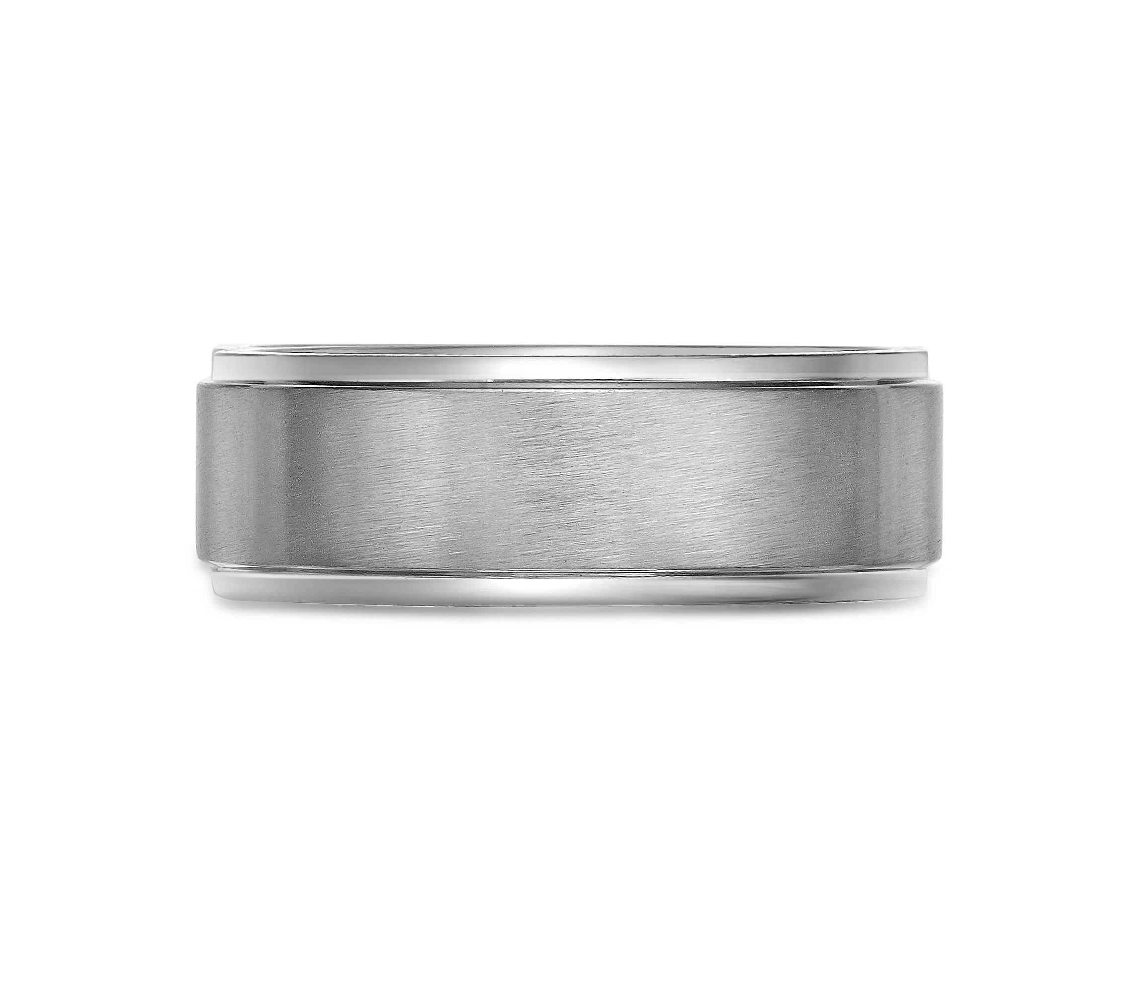Stainless Steel Flat Edge Ring - 8MM