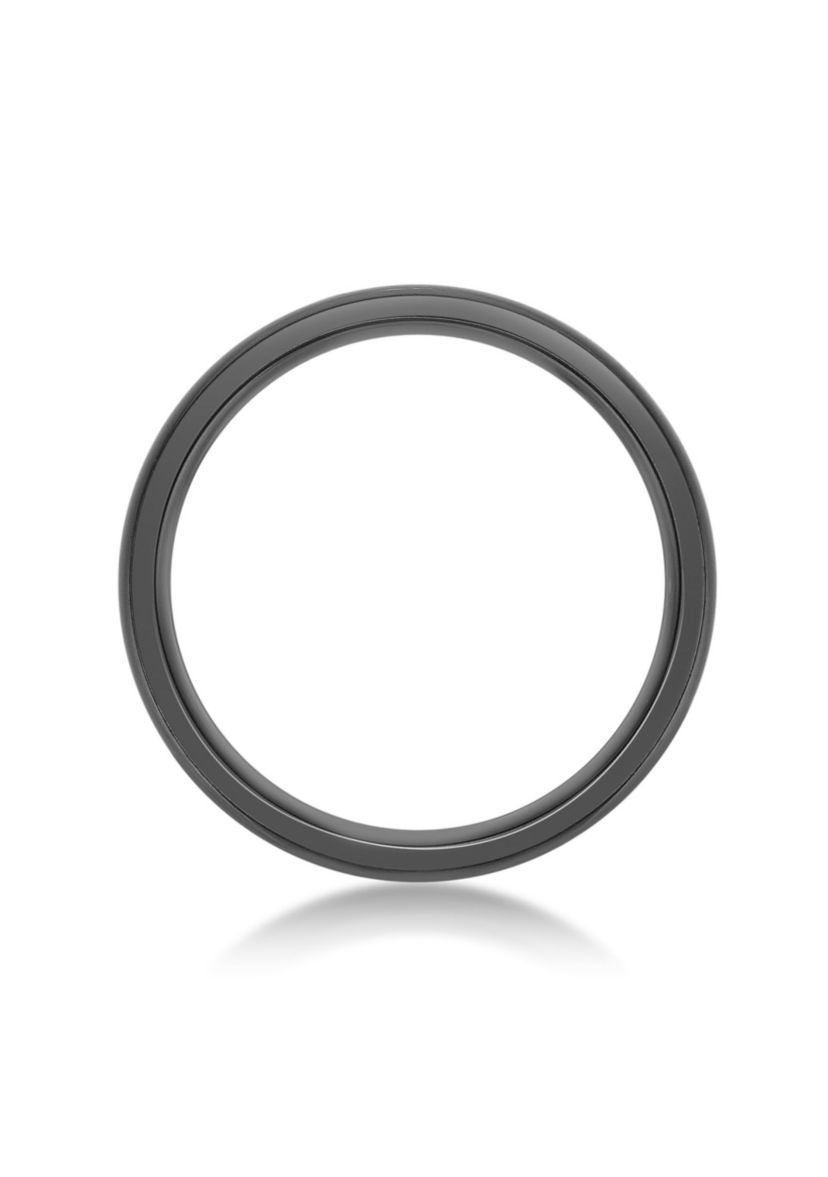 Black Zirconium Ring - 6MM
