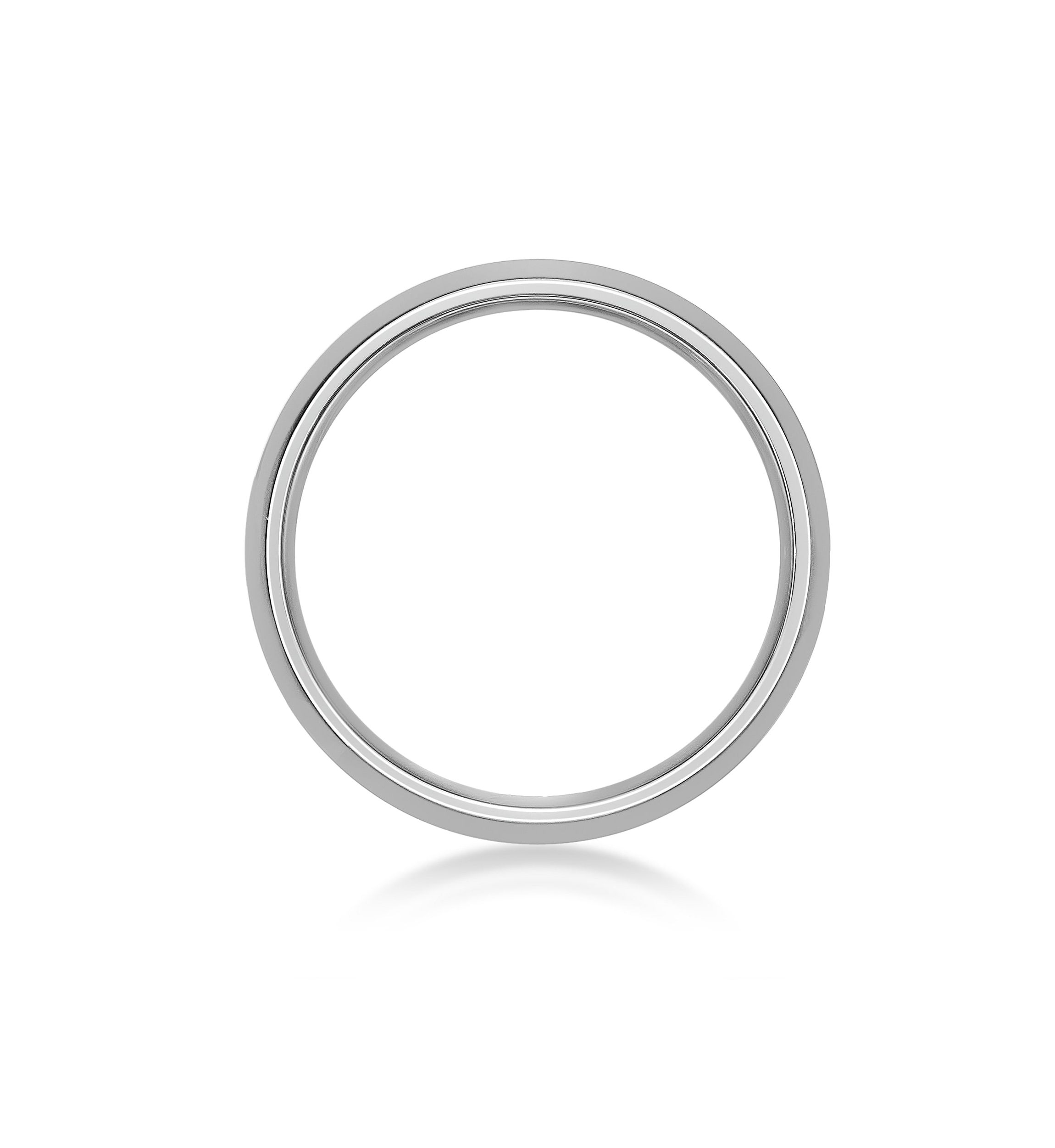 Stainless Steel Beveled Edge Ring - 6MM
