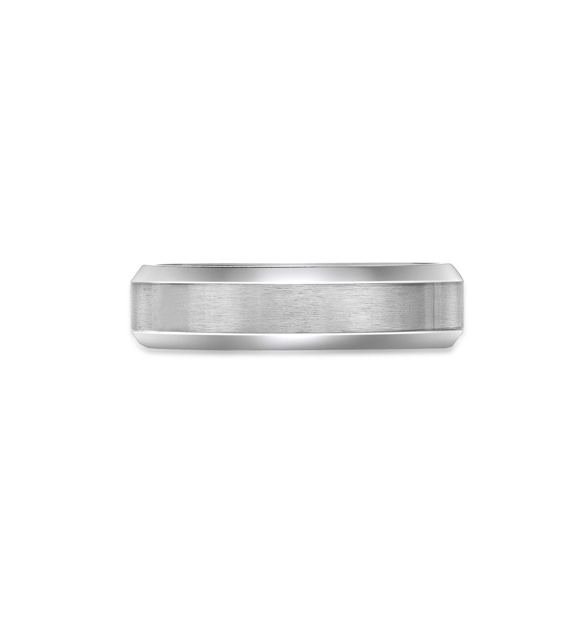Stainless Steel Beveled Edge Ring - 6MM