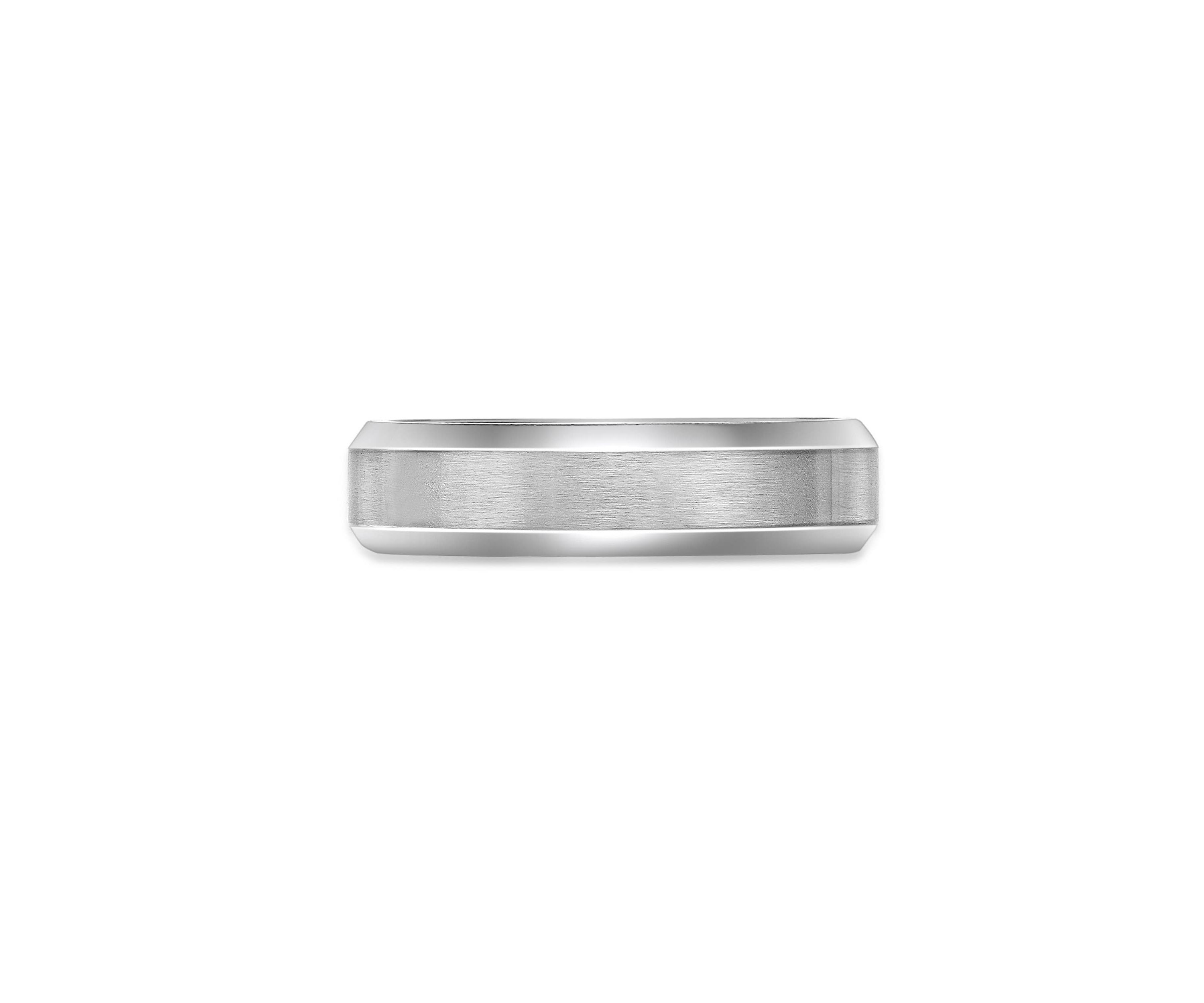 Stainless Steel Beveled Edge Ring - 6MM