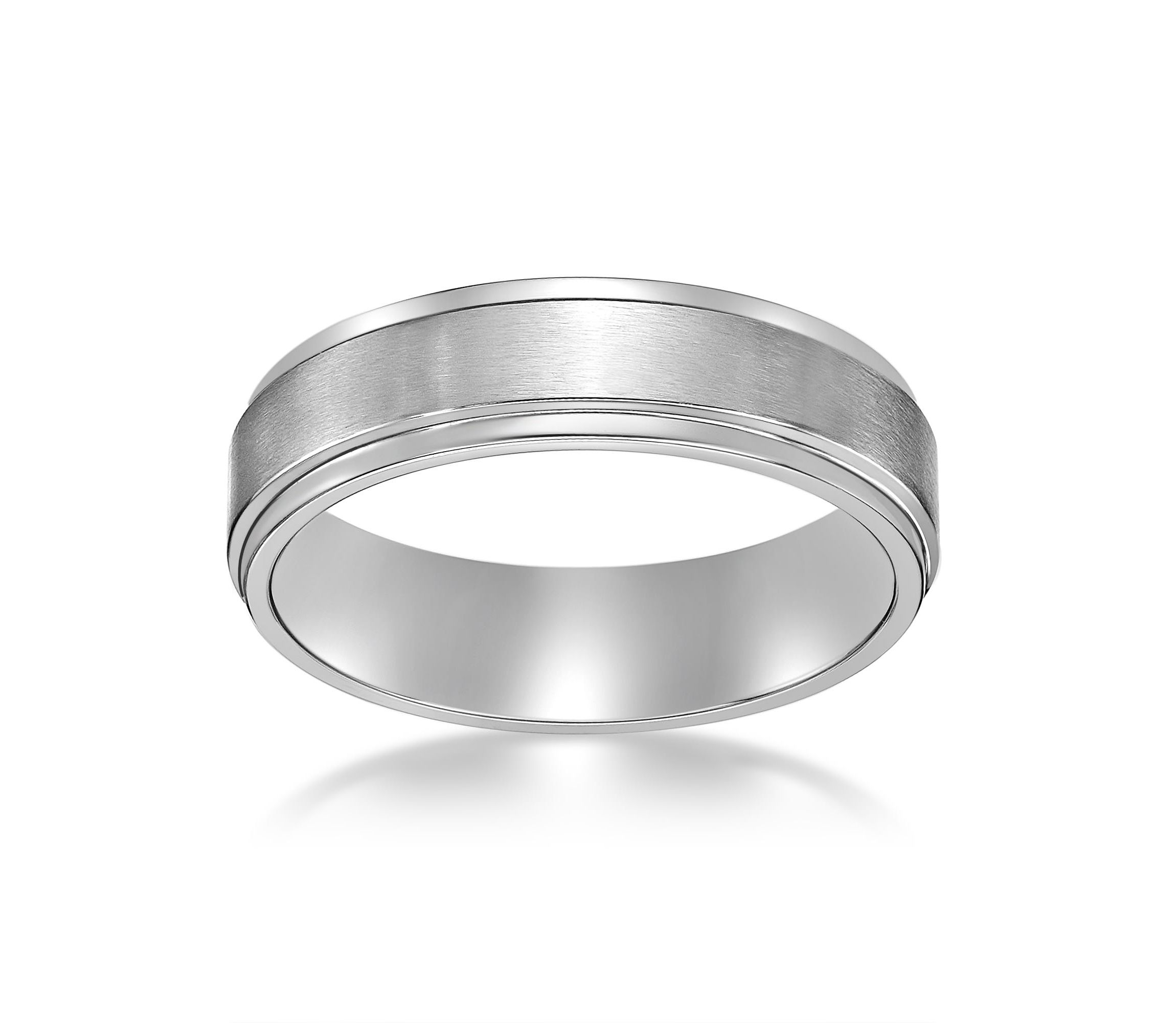 Stainless Steel Flat Edge Ring - 6MM