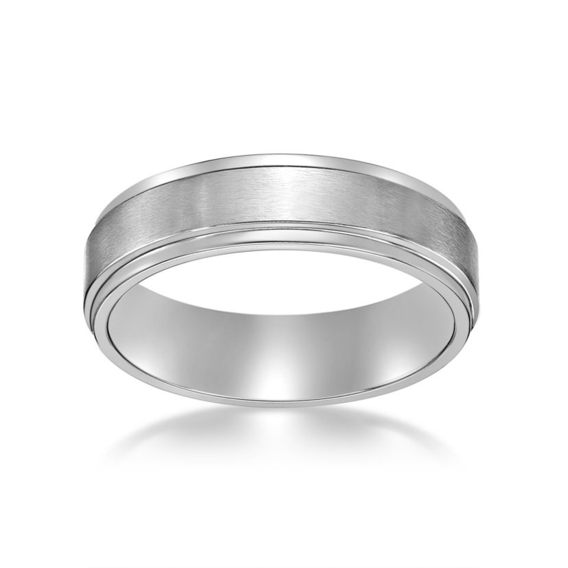 Stainless Steel Flat Edge Ring - 6MM