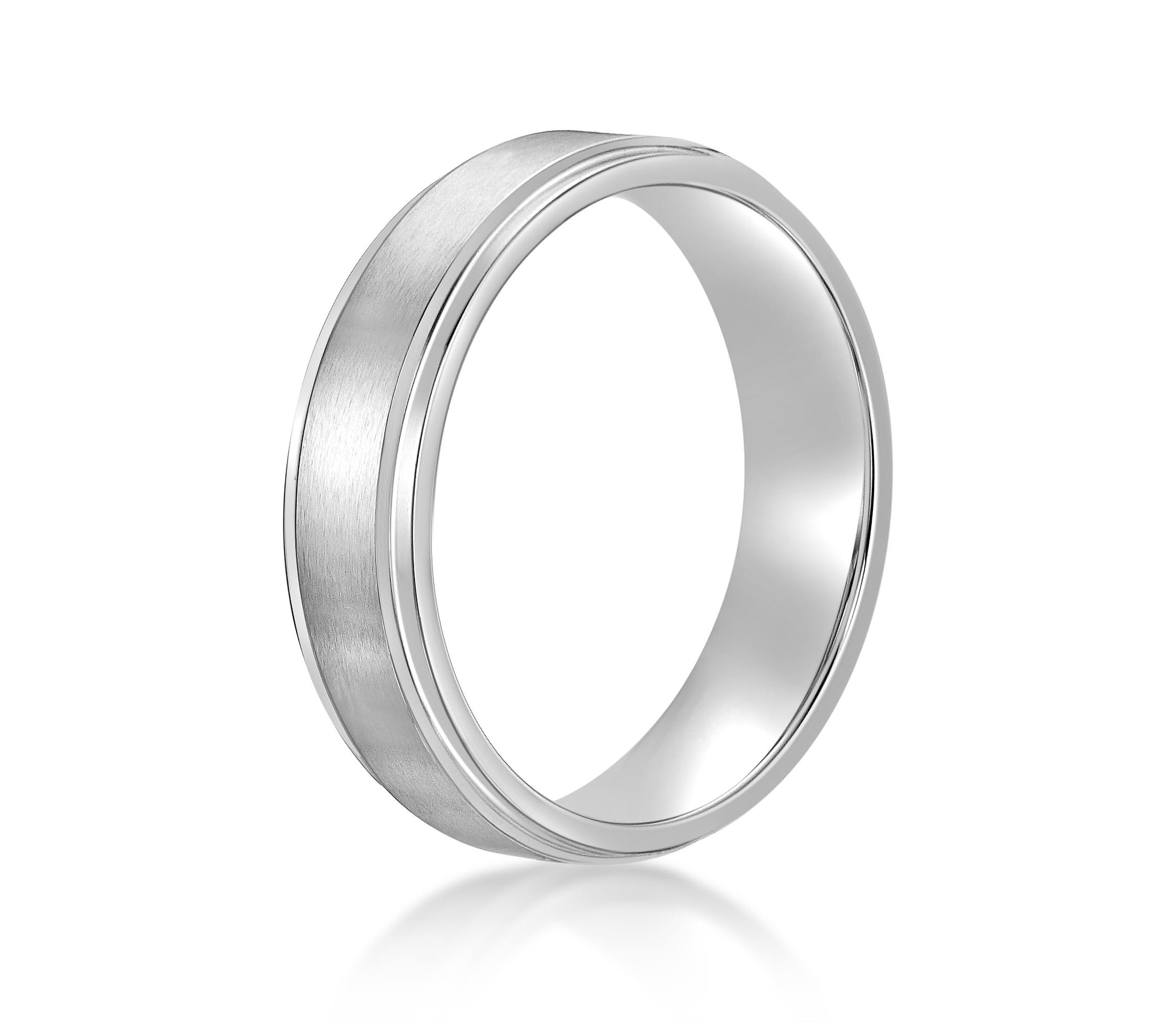 Stainless Steel Flat Edge Ring - 6MM