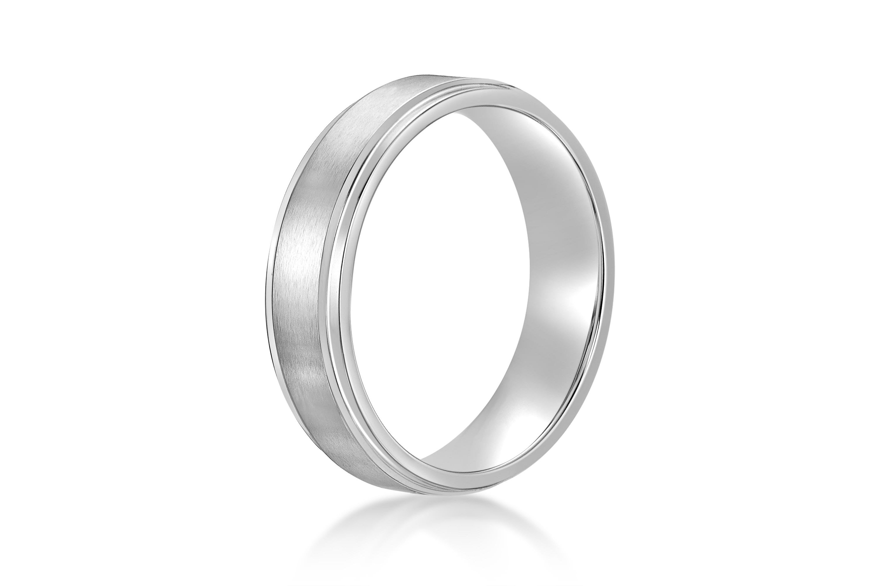 Stainless Steel Flat Edge Ring - 6MM