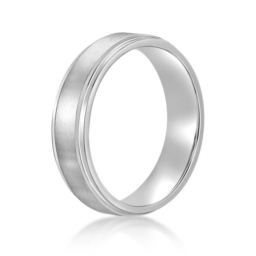 Stainless Steel Flat Edge Ring - 6MM