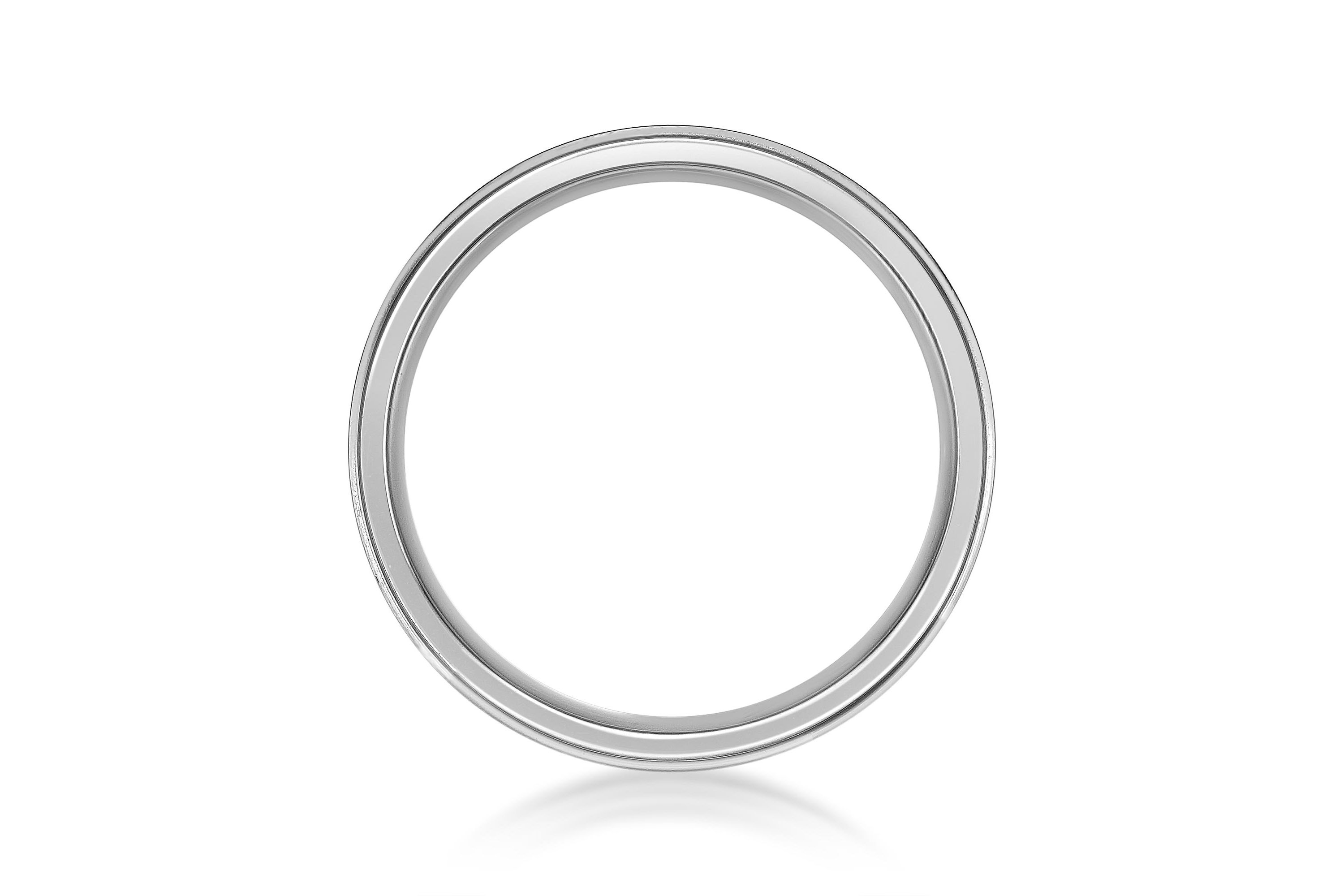 Stainless Steel Flat Edge Ring - 6MM