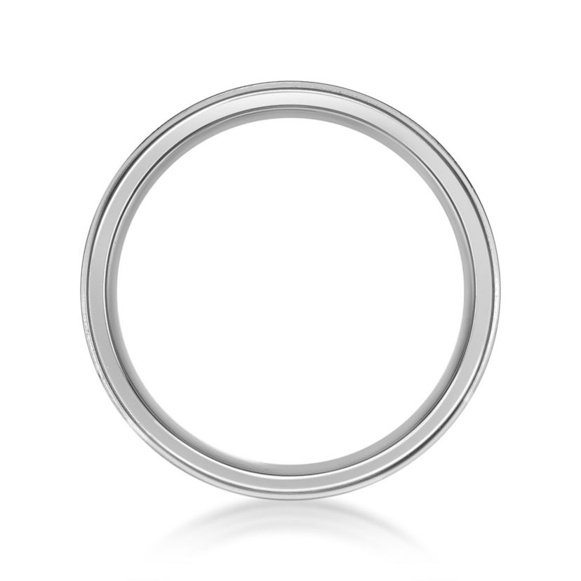 Stainless Steel Flat Edge Ring - 6MM
