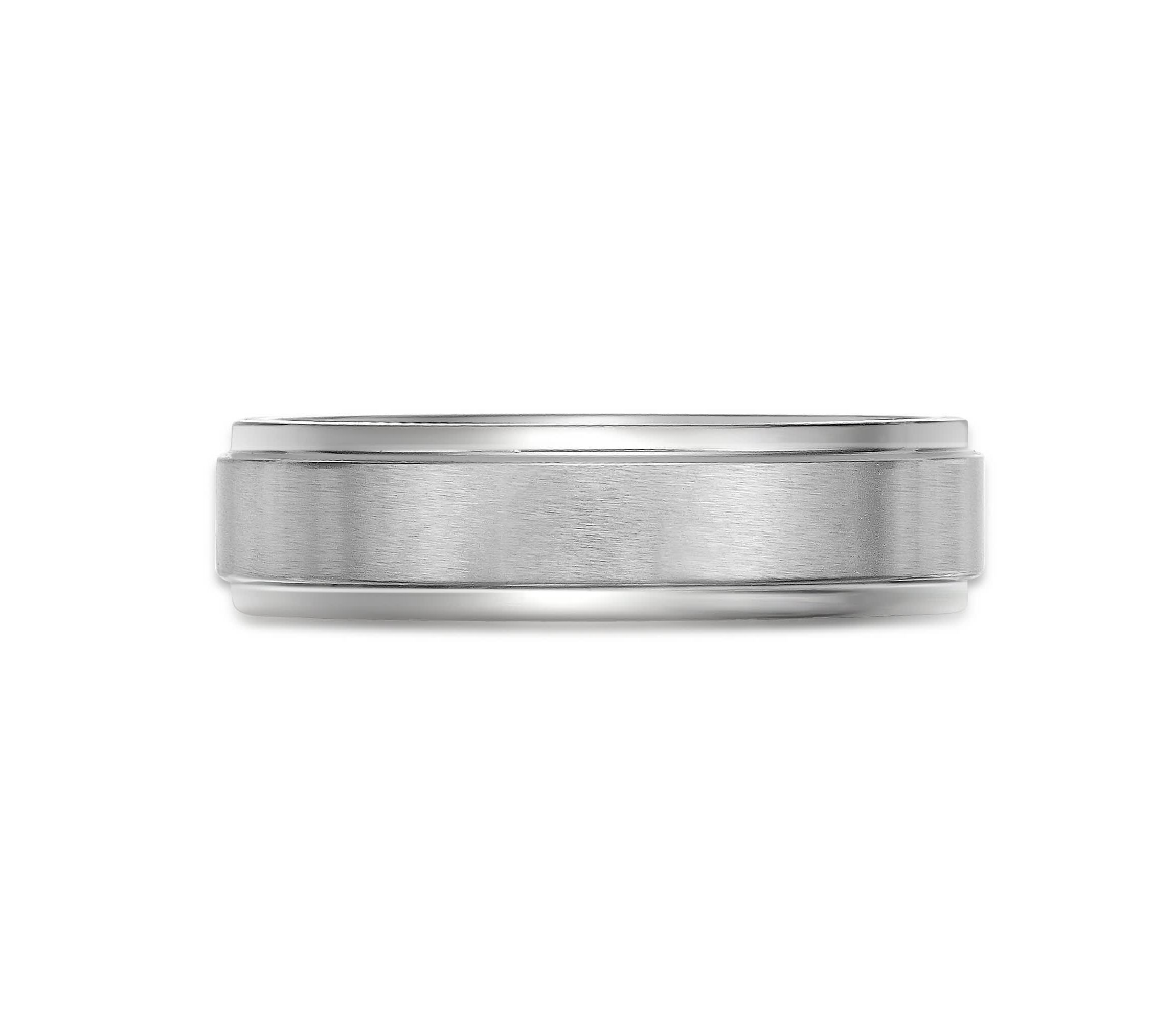 Stainless Steel Flat Edge Ring - 6MM