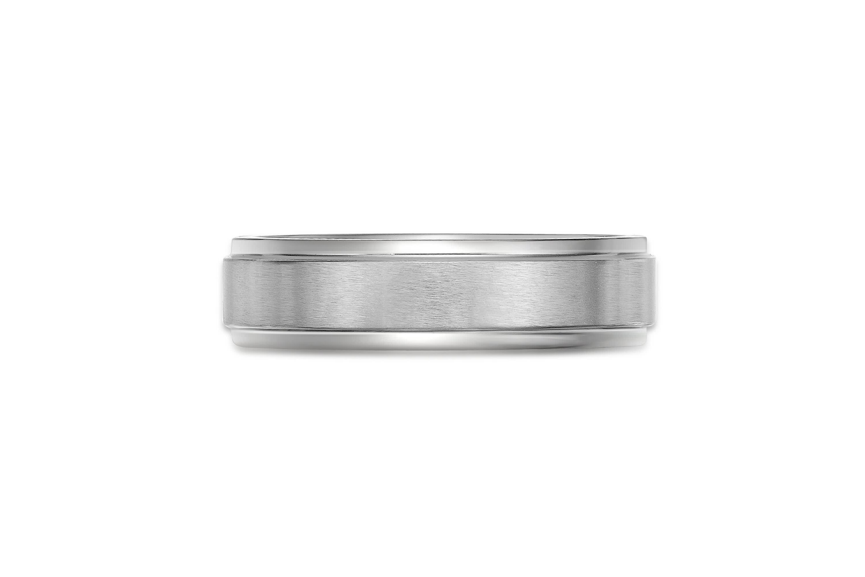 Stainless Steel Flat Edge Ring - 6MM
