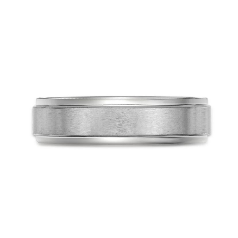 Stainless Steel Flat Edge Ring - 6MM