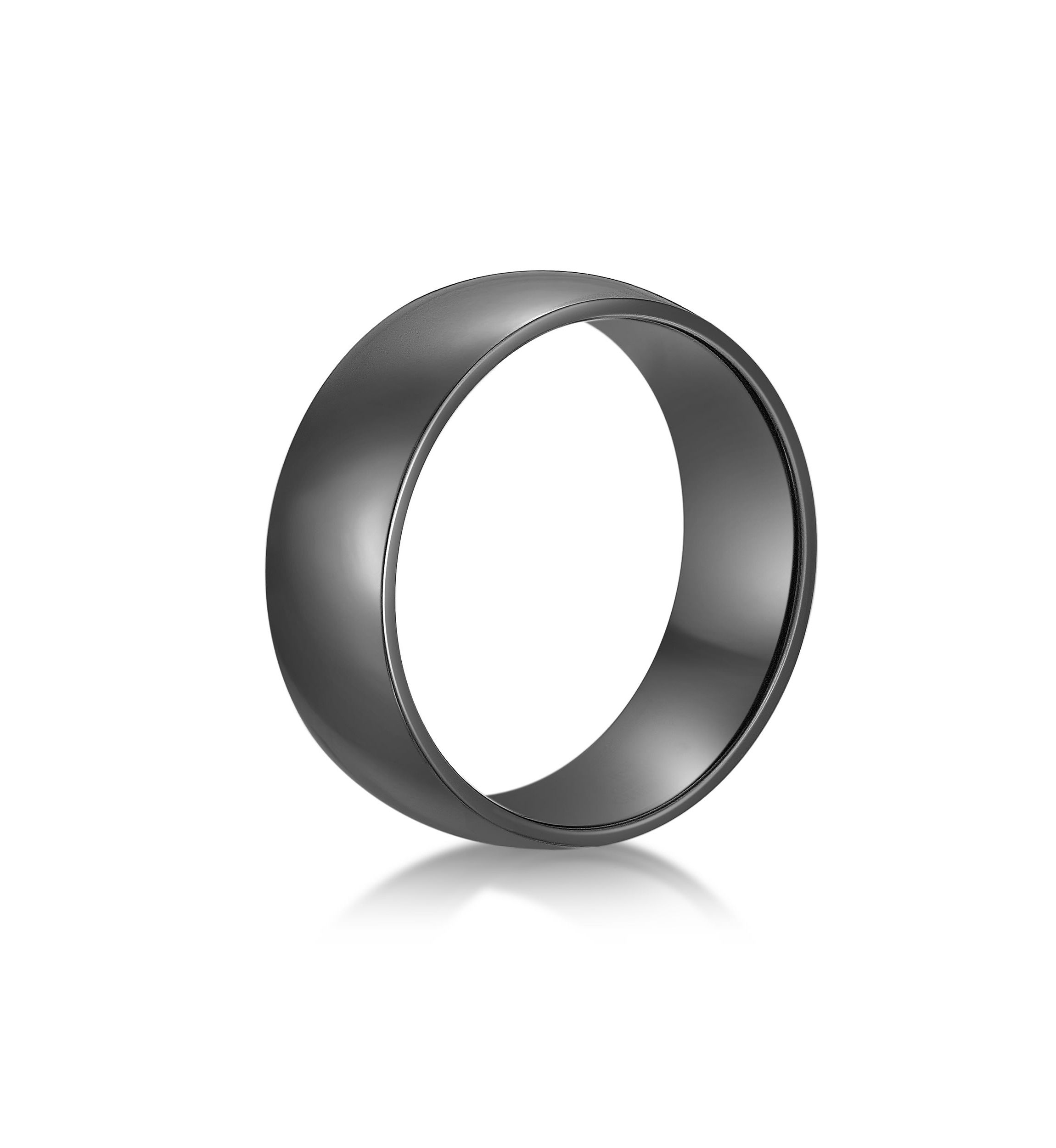 Black Zirconium Ring - 8MM