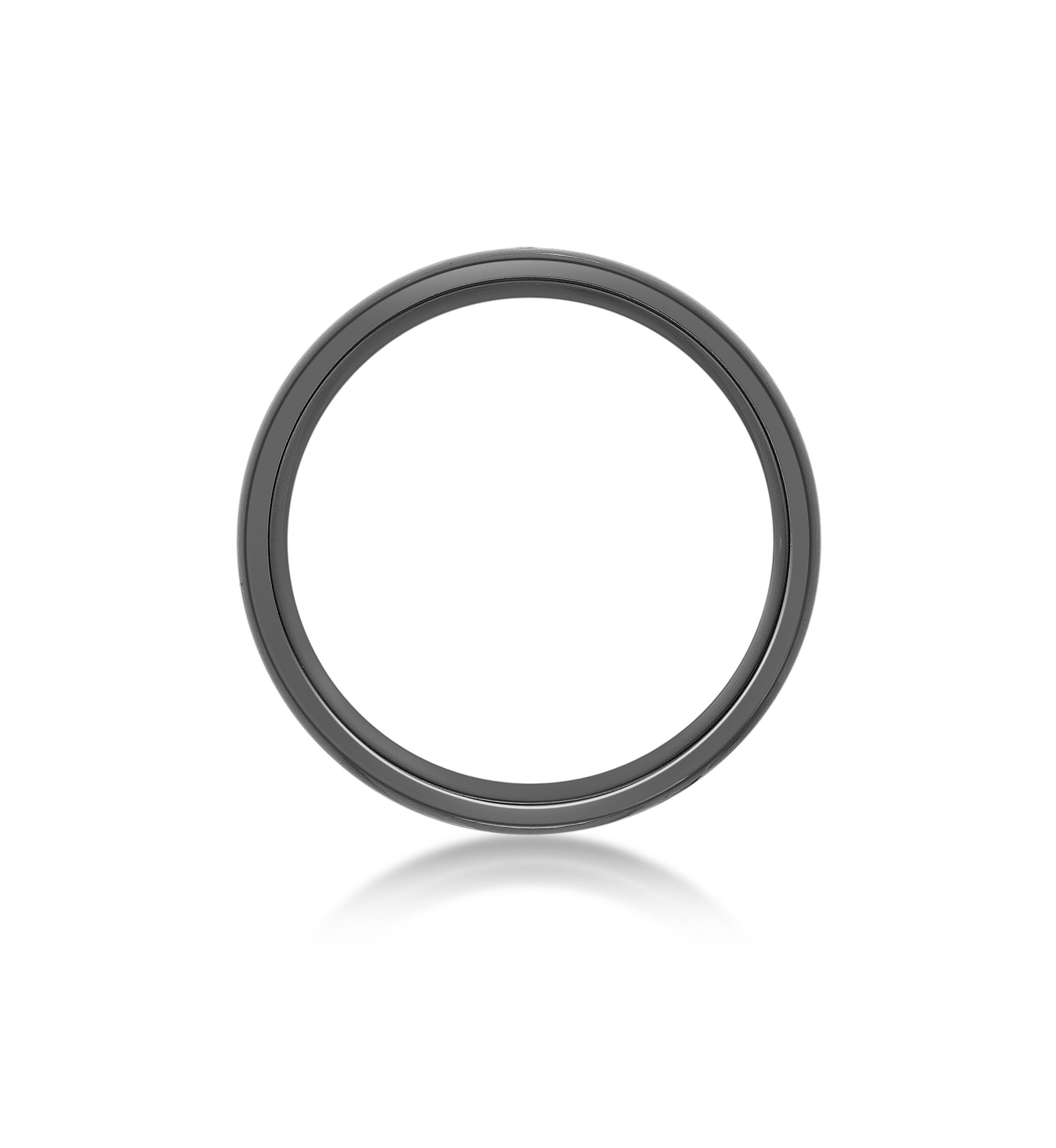 Black Zirconium Ring - 8MM