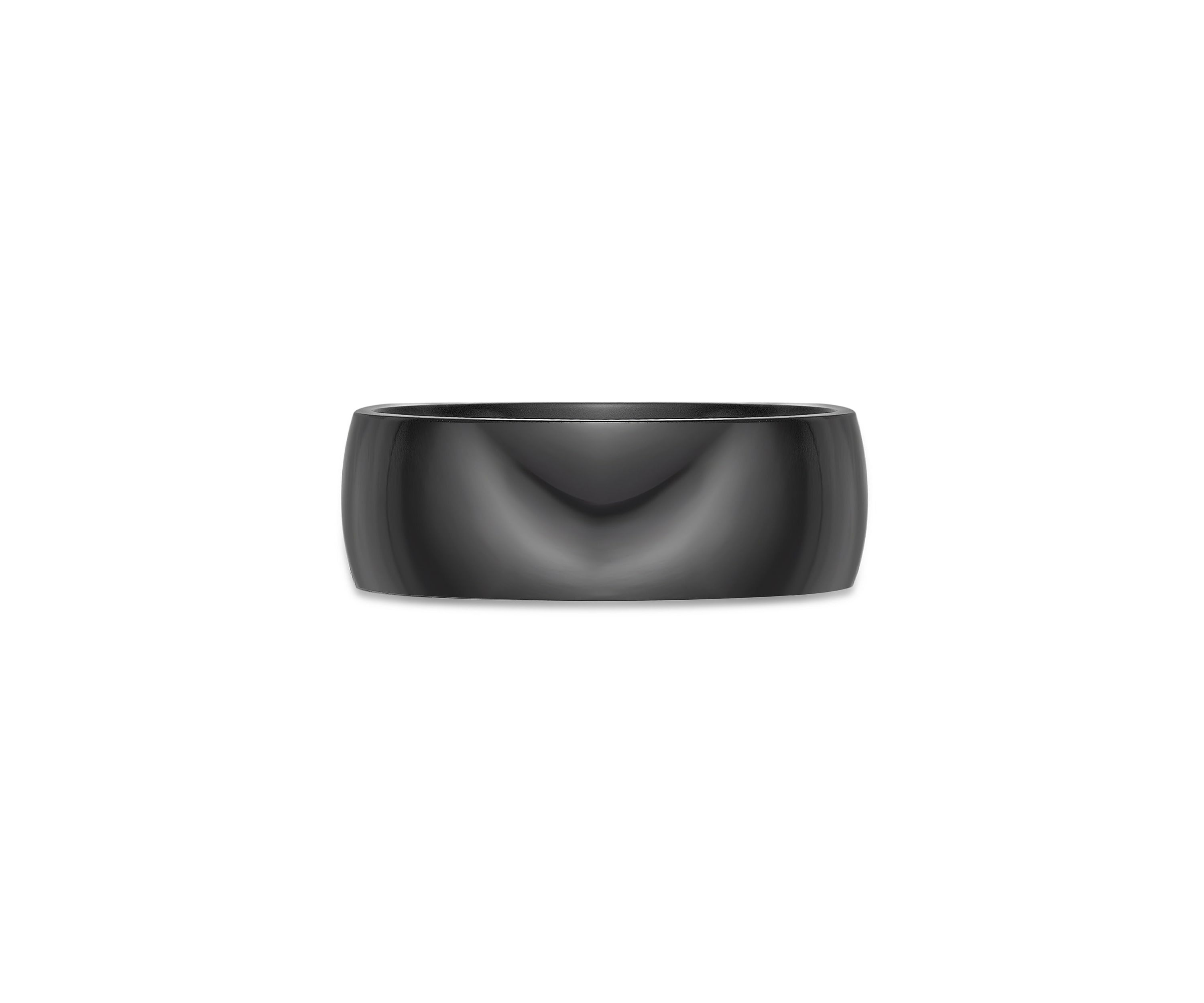Black Zirconium Ring - 8MM
