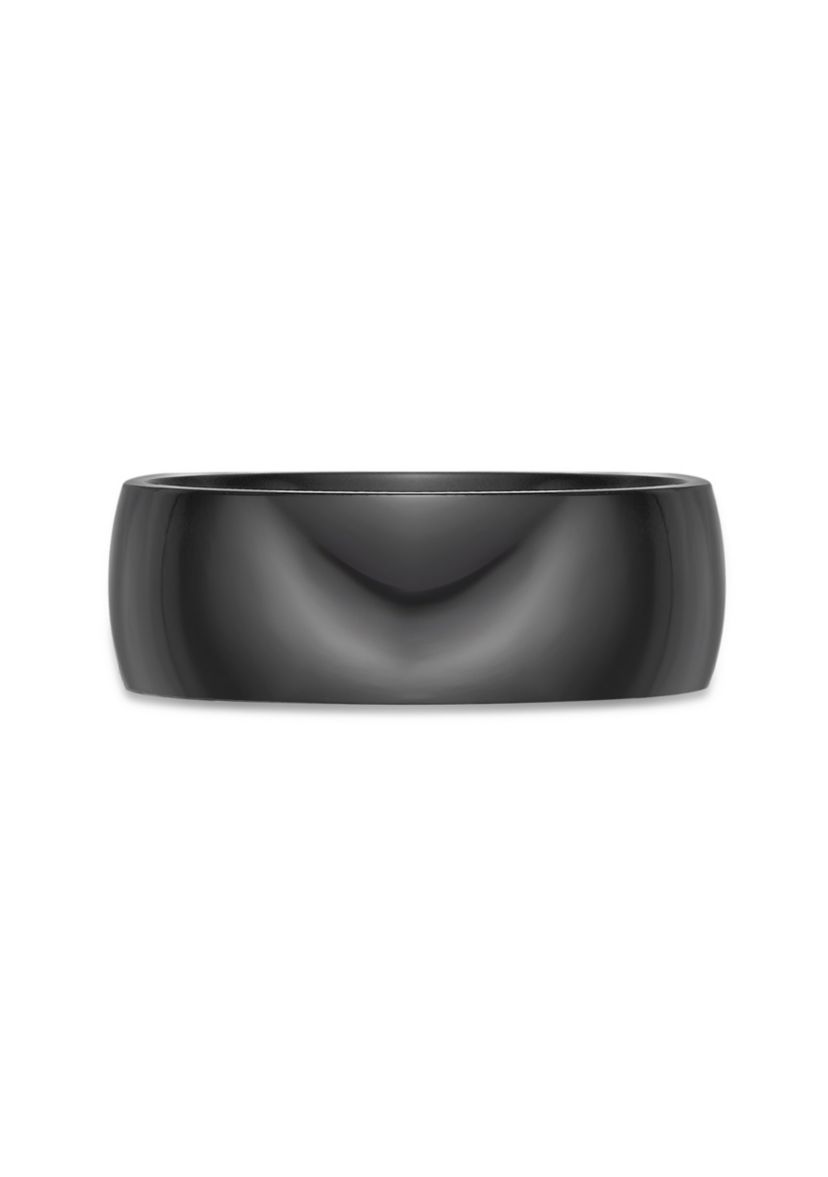 Black Zirconium Ring - 8MM