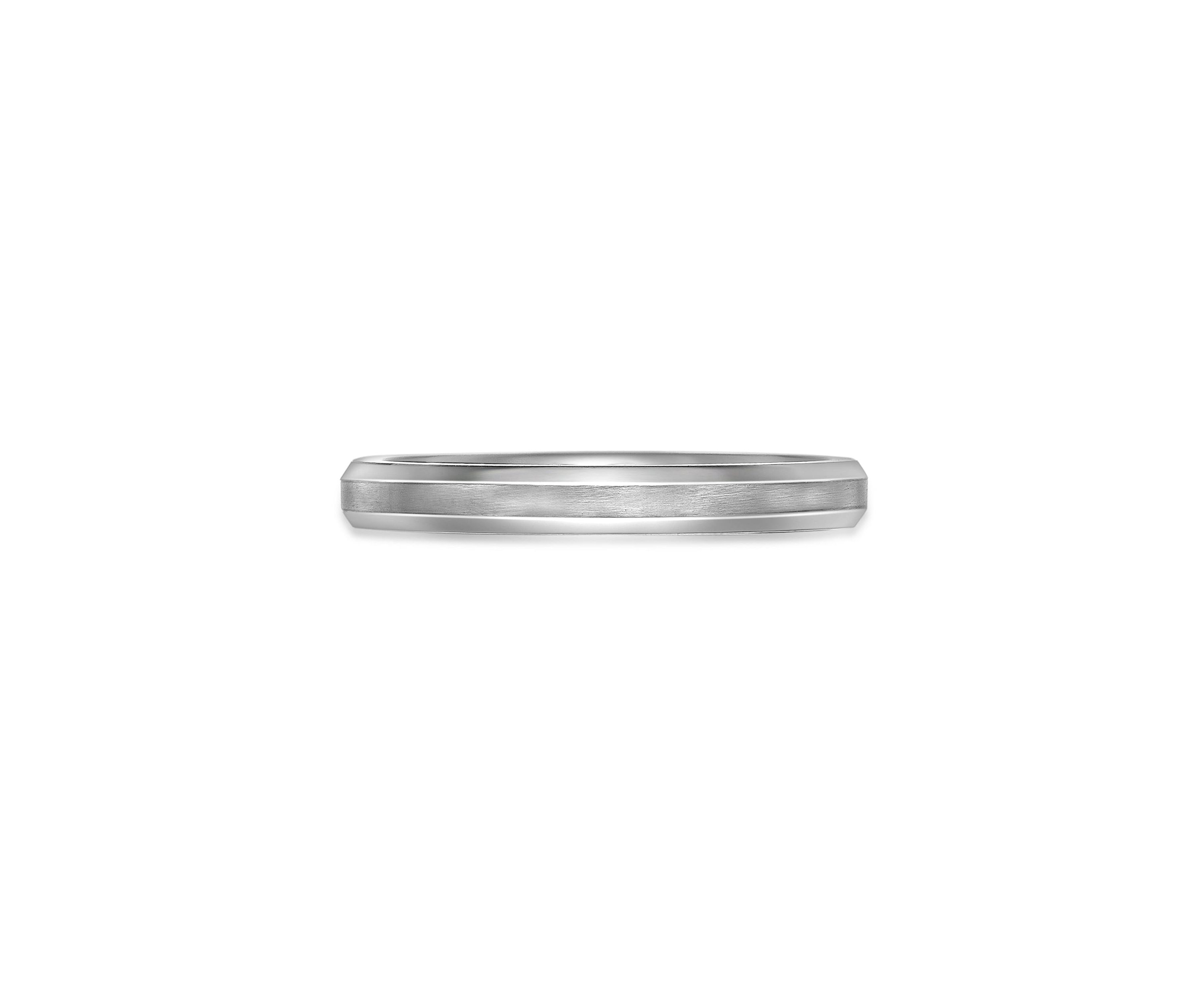 Stainless Steel Beveled Edge Ring - 3MM
