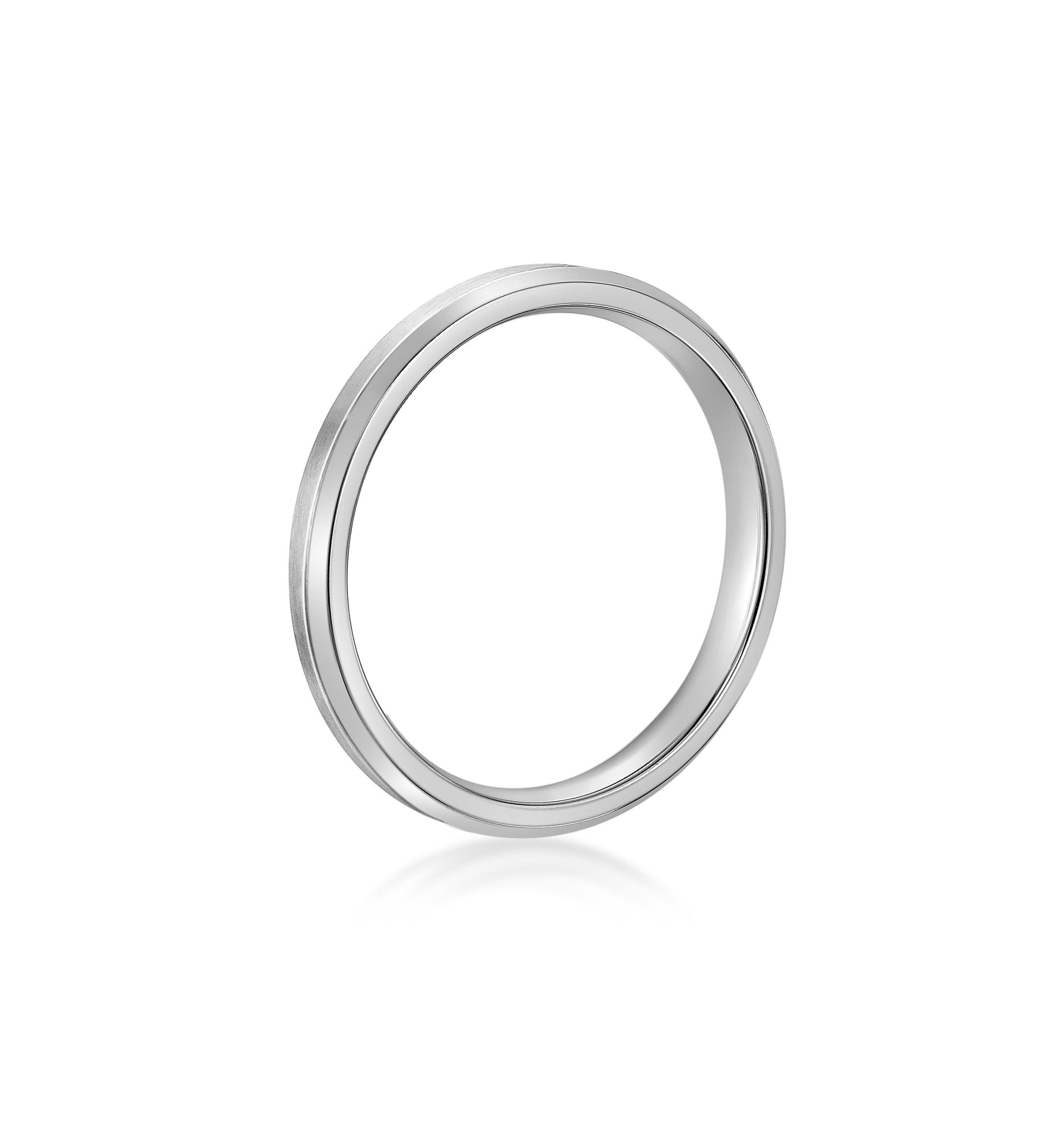 Stainless Steel Beveled Edge Ring - 3MM