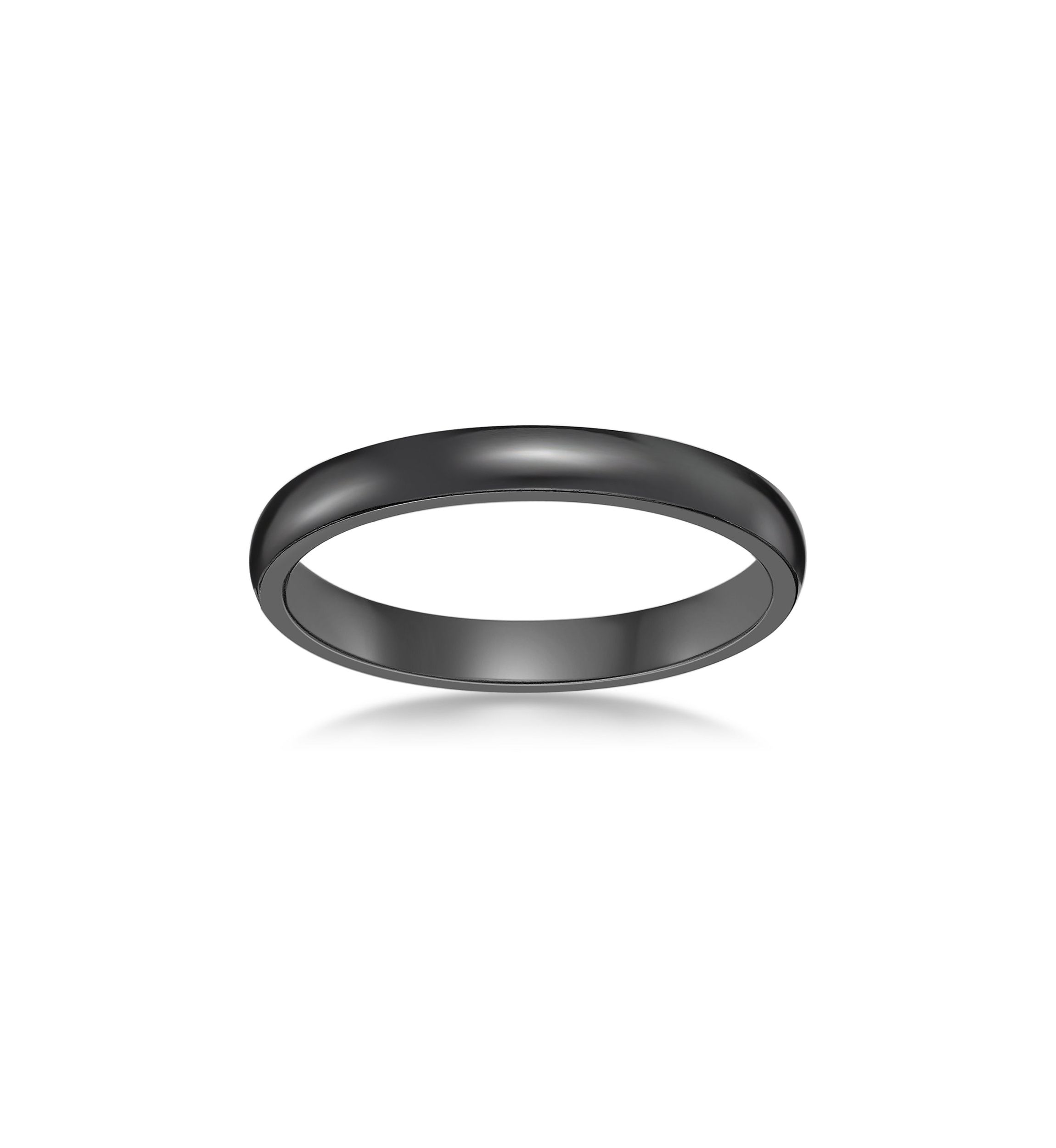 Black Zirconium Ring - 3MM