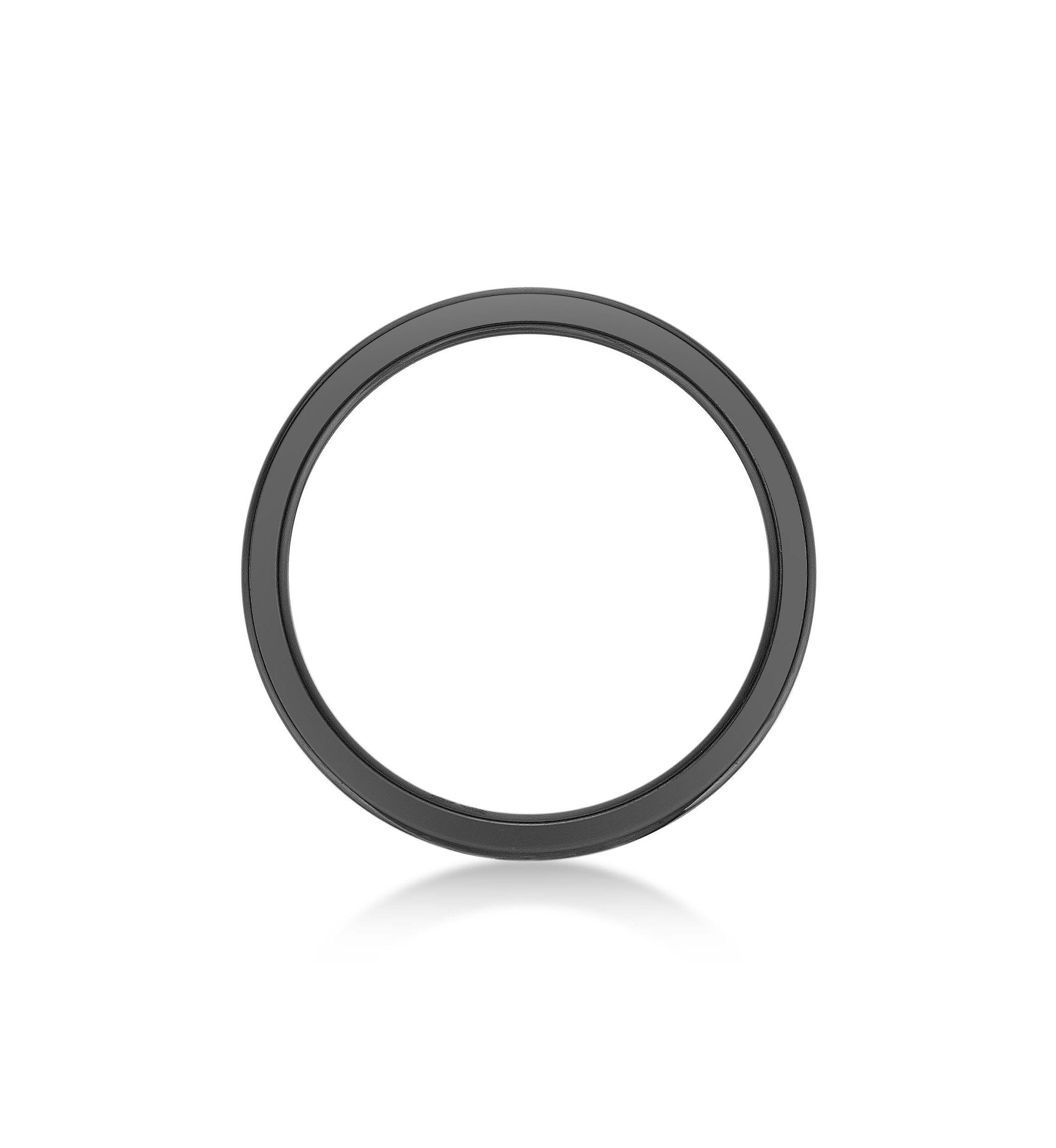 Black Zirconium Ring - 3MM