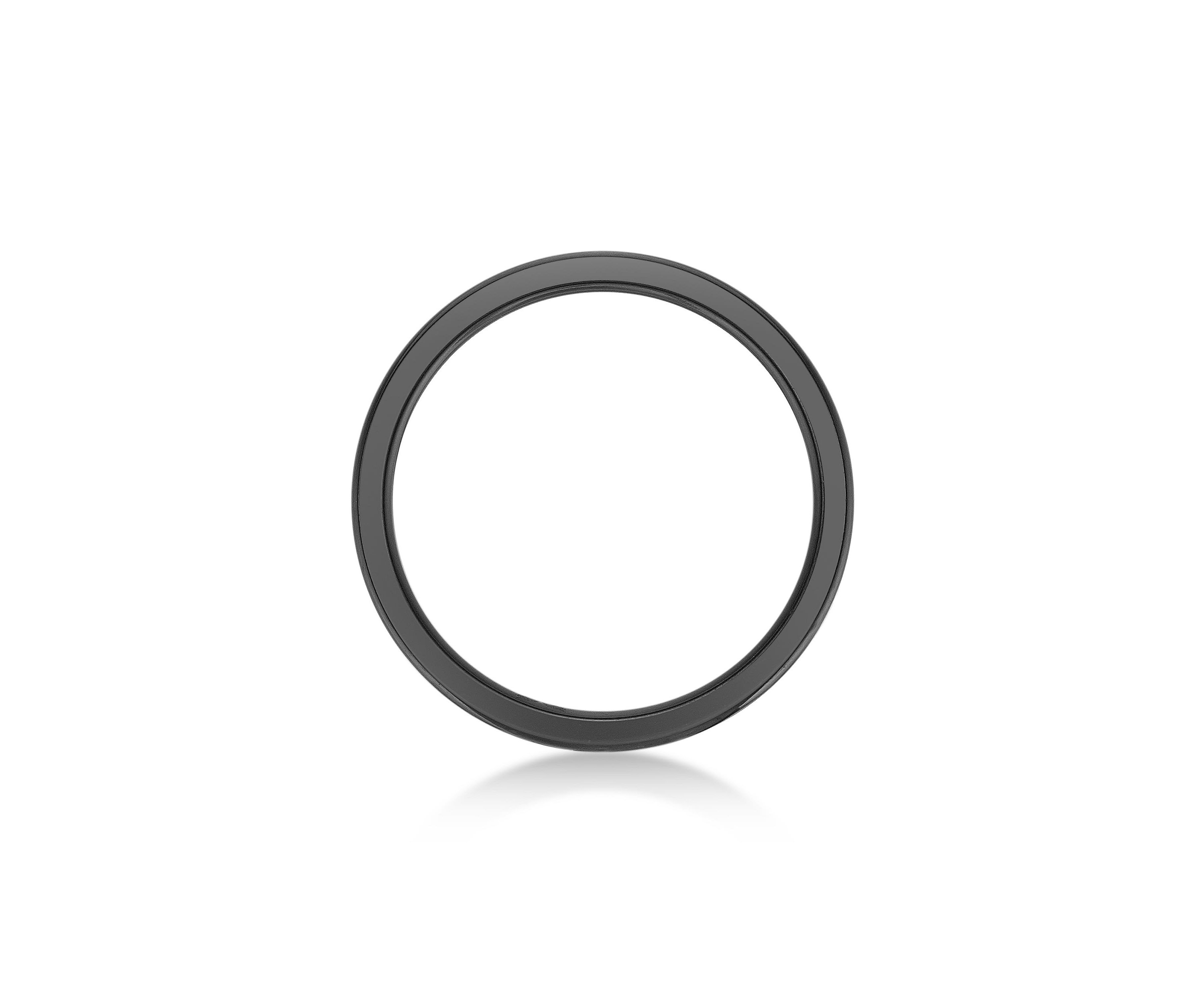 Black Zirconium Ring - 3MM