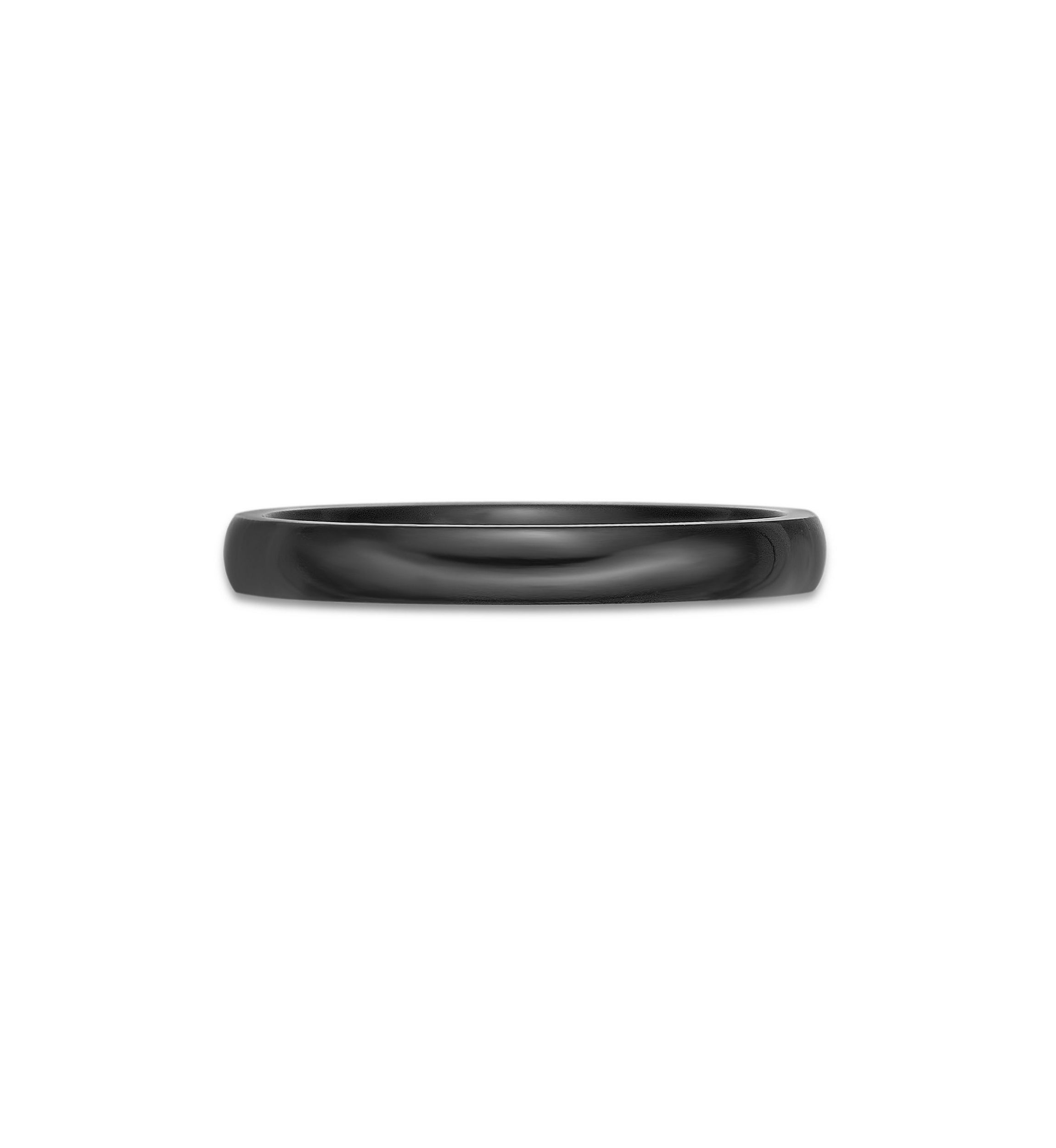 Black Zirconium Ring - 3MM