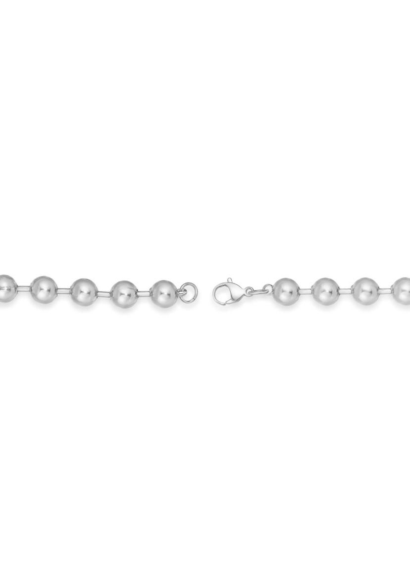 Stainless Steel 10MM Bead Chain Necklace