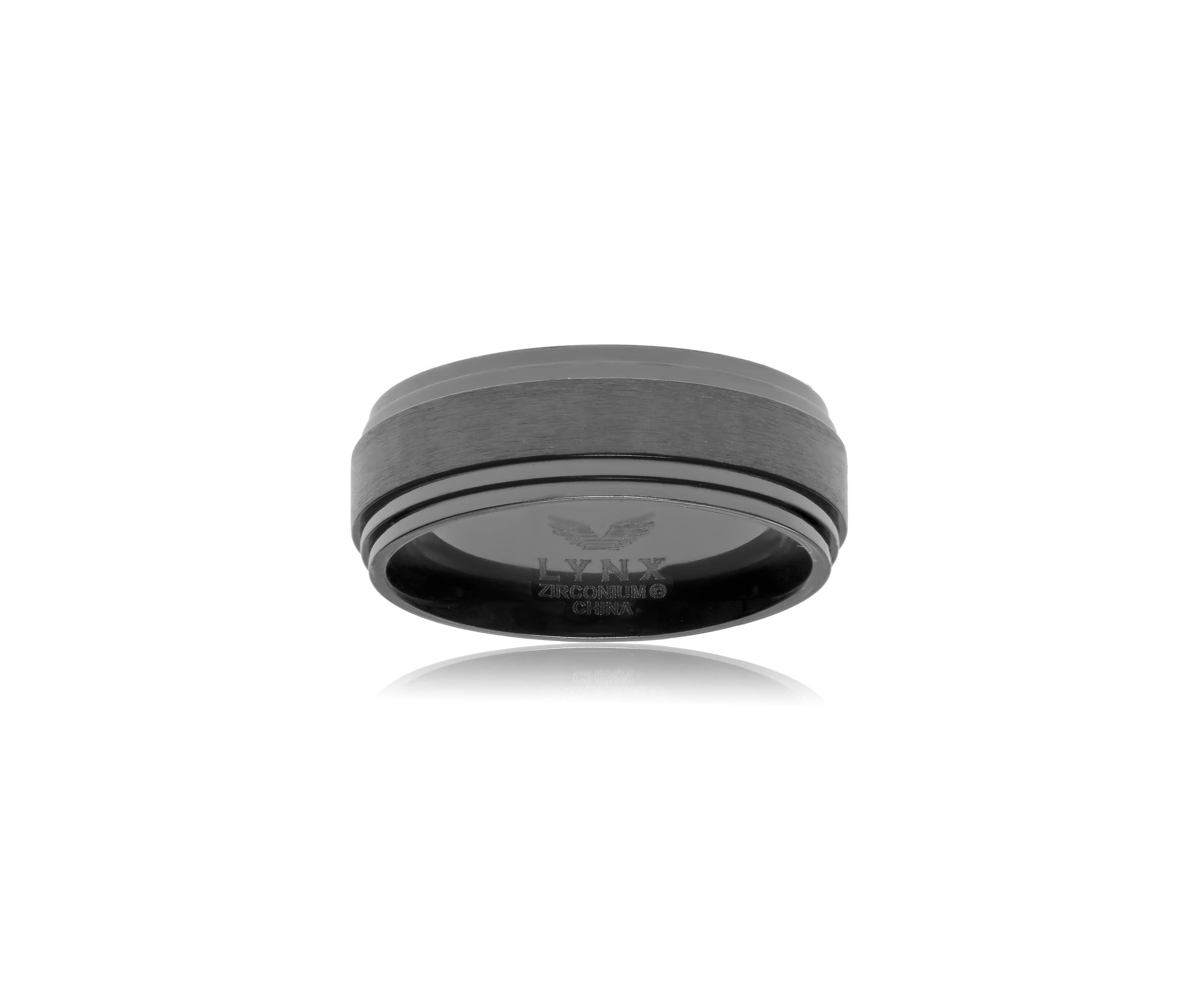 Black Zirconium Ring - 8MM
