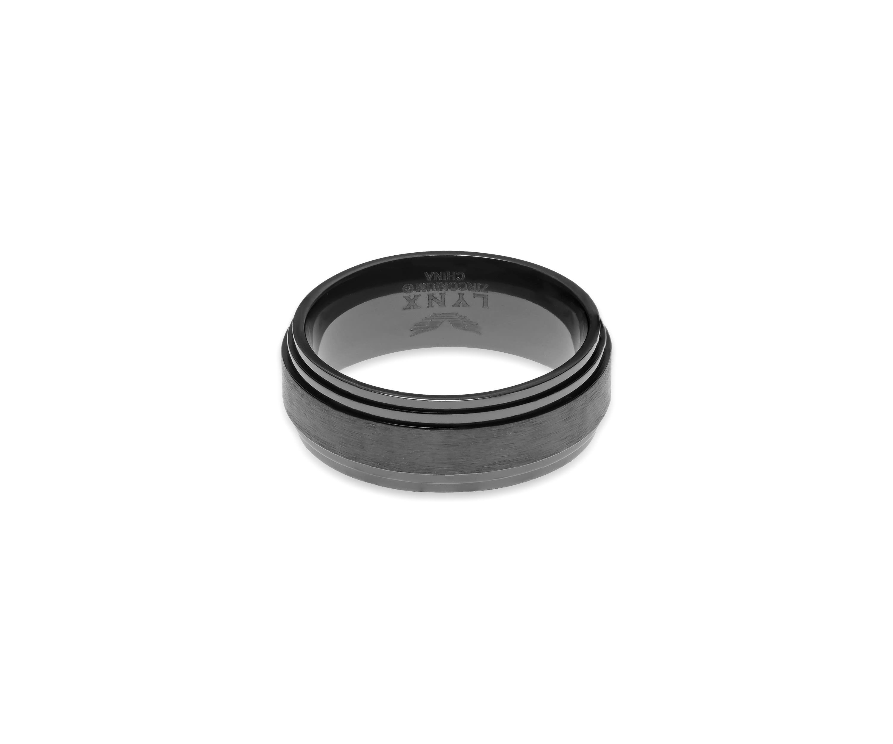 Black Zirconium Ring - 8MM