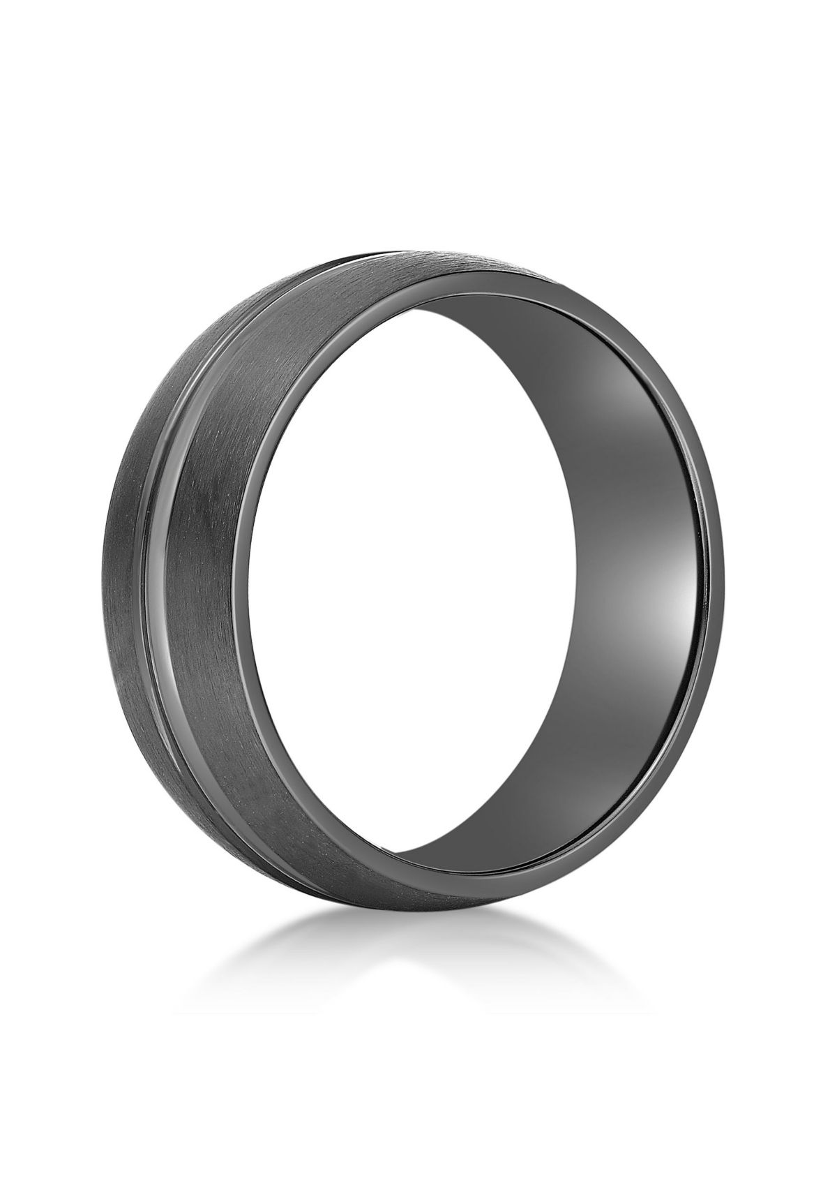 Black Zirconium Ring - 8MM