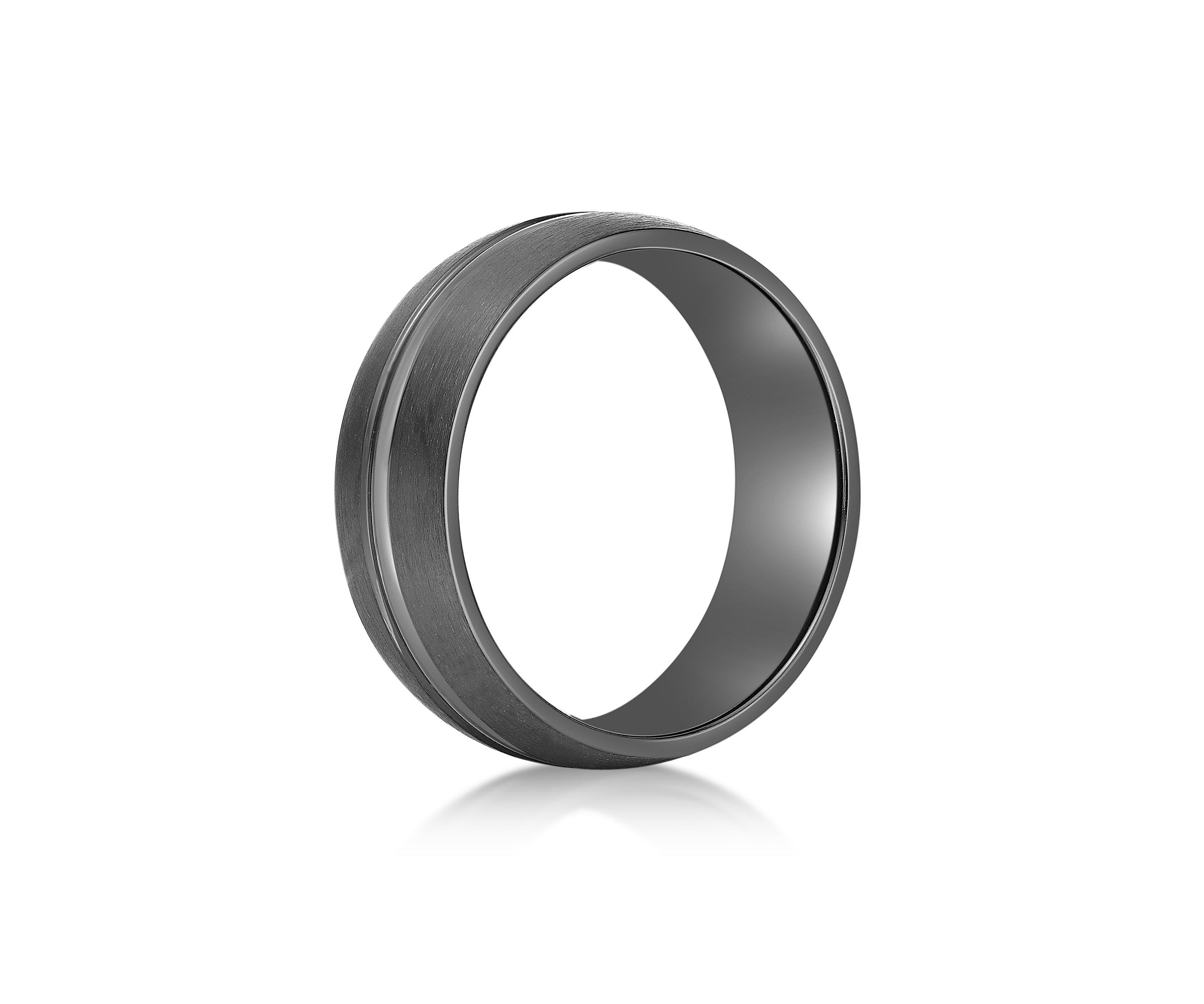 Black Zirconium Ring - 8MM