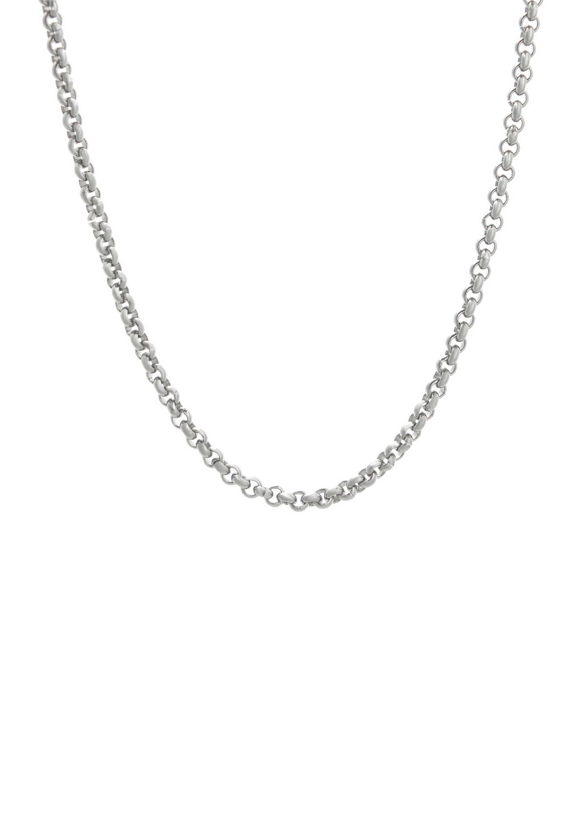 Mens Stainless Steel Chain Necklace